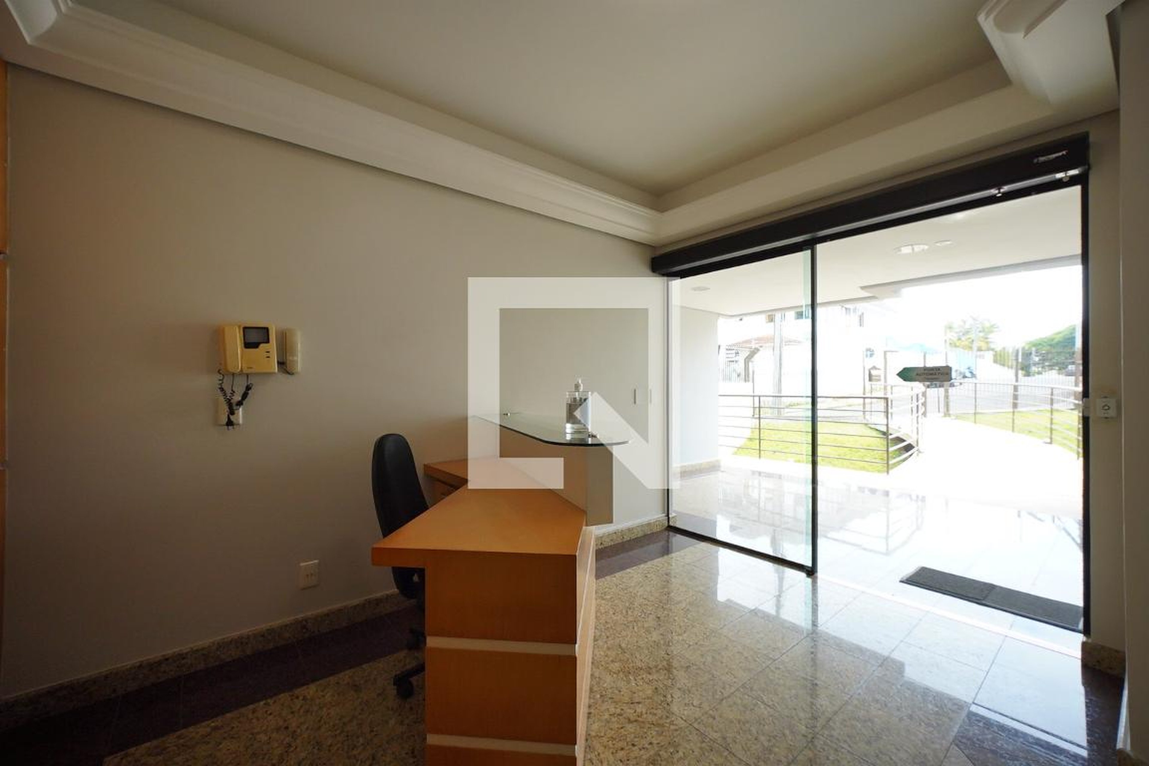 Hall de entrada - Residencial Ponta do Coqueiros