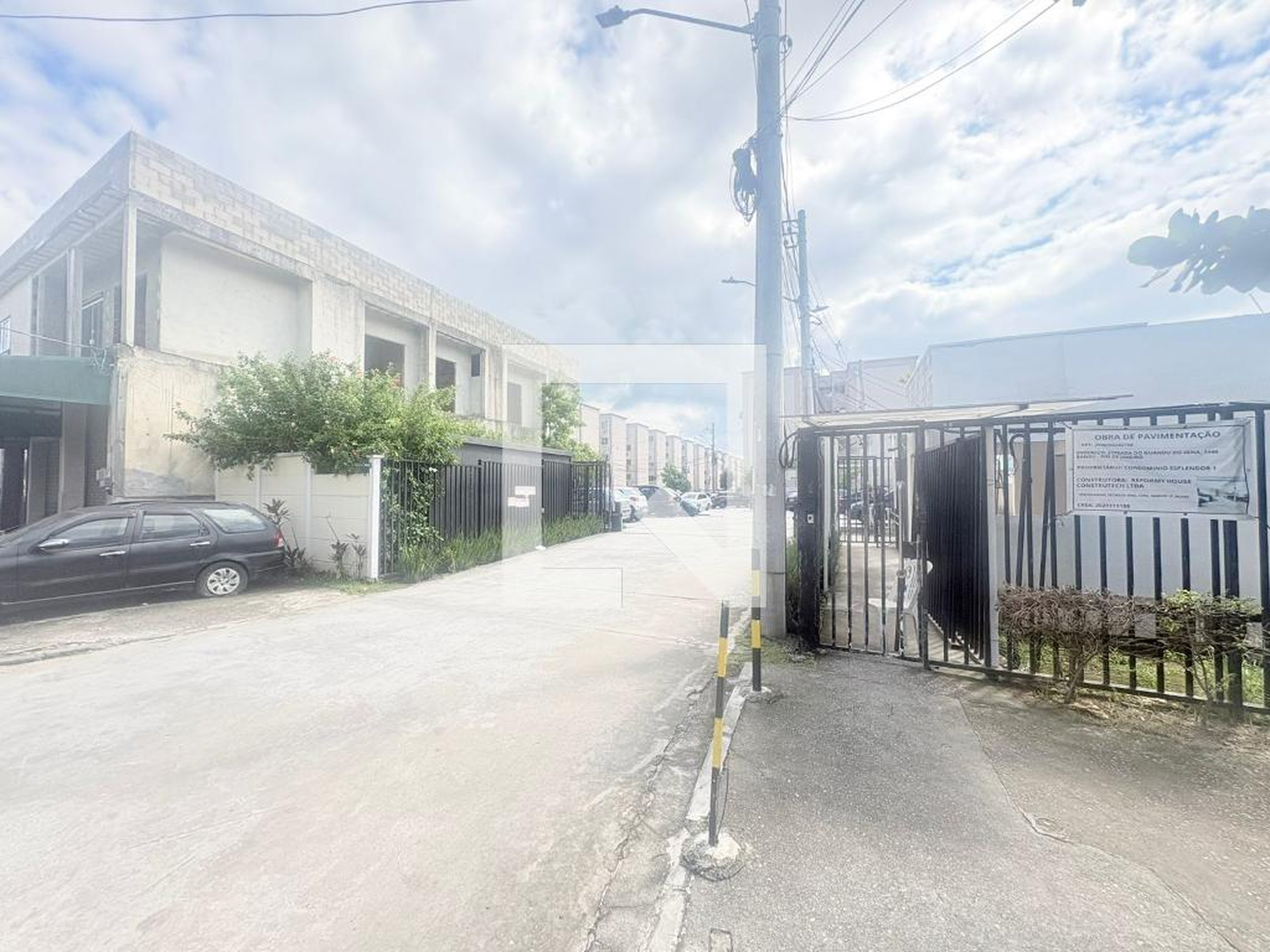 Área externa Condomínio em Estrada do Guandú do Sena, 1440