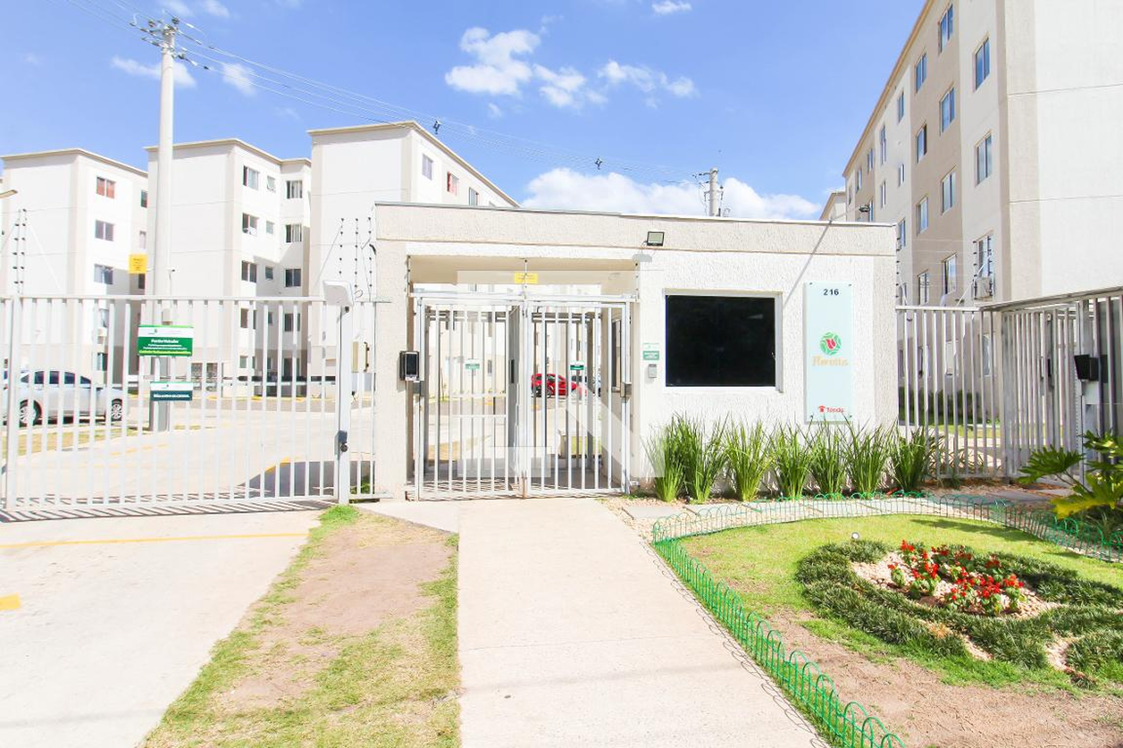 Fachada Condomínio Floratta  Construtora Tenda