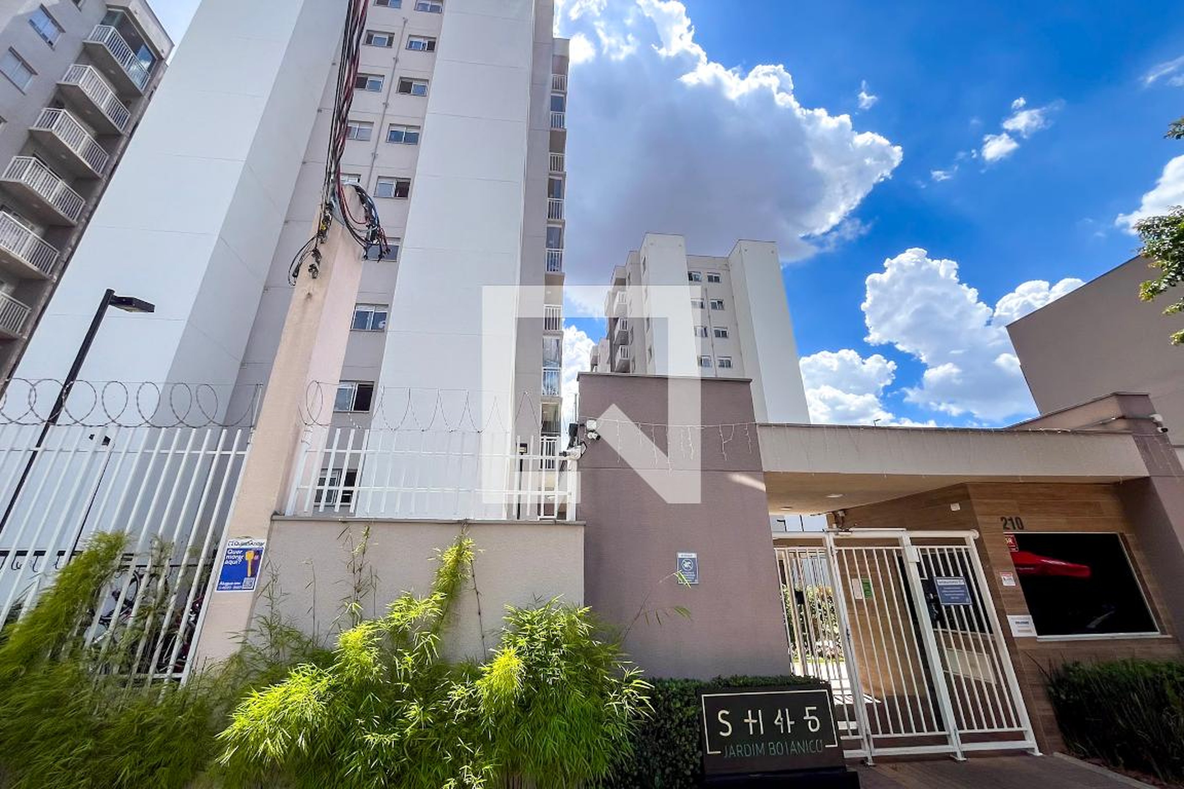 Fachada Condomínio Sppace jardim botânico