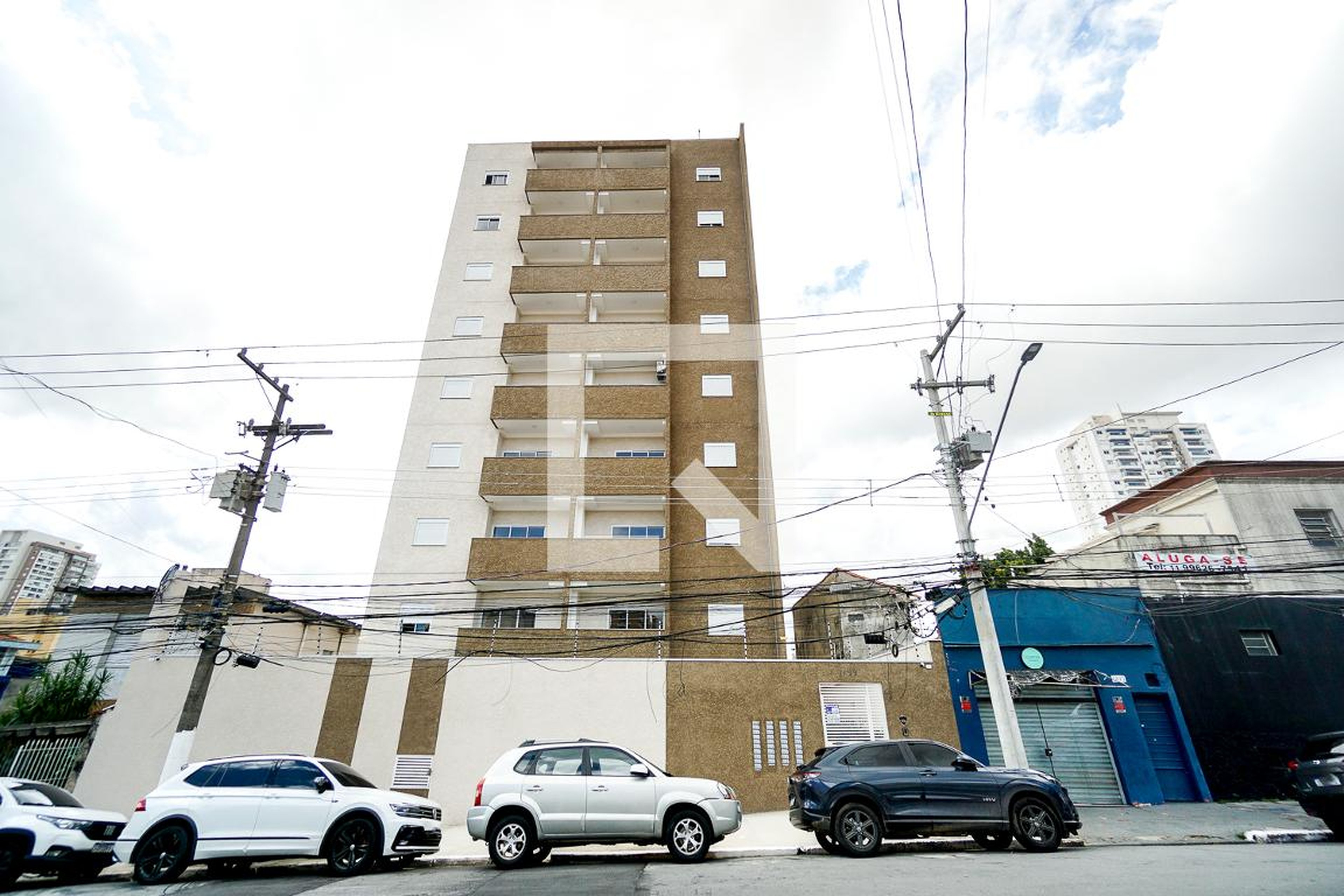 Fachada Condomínio em Rua Emílio Mallet, 1799