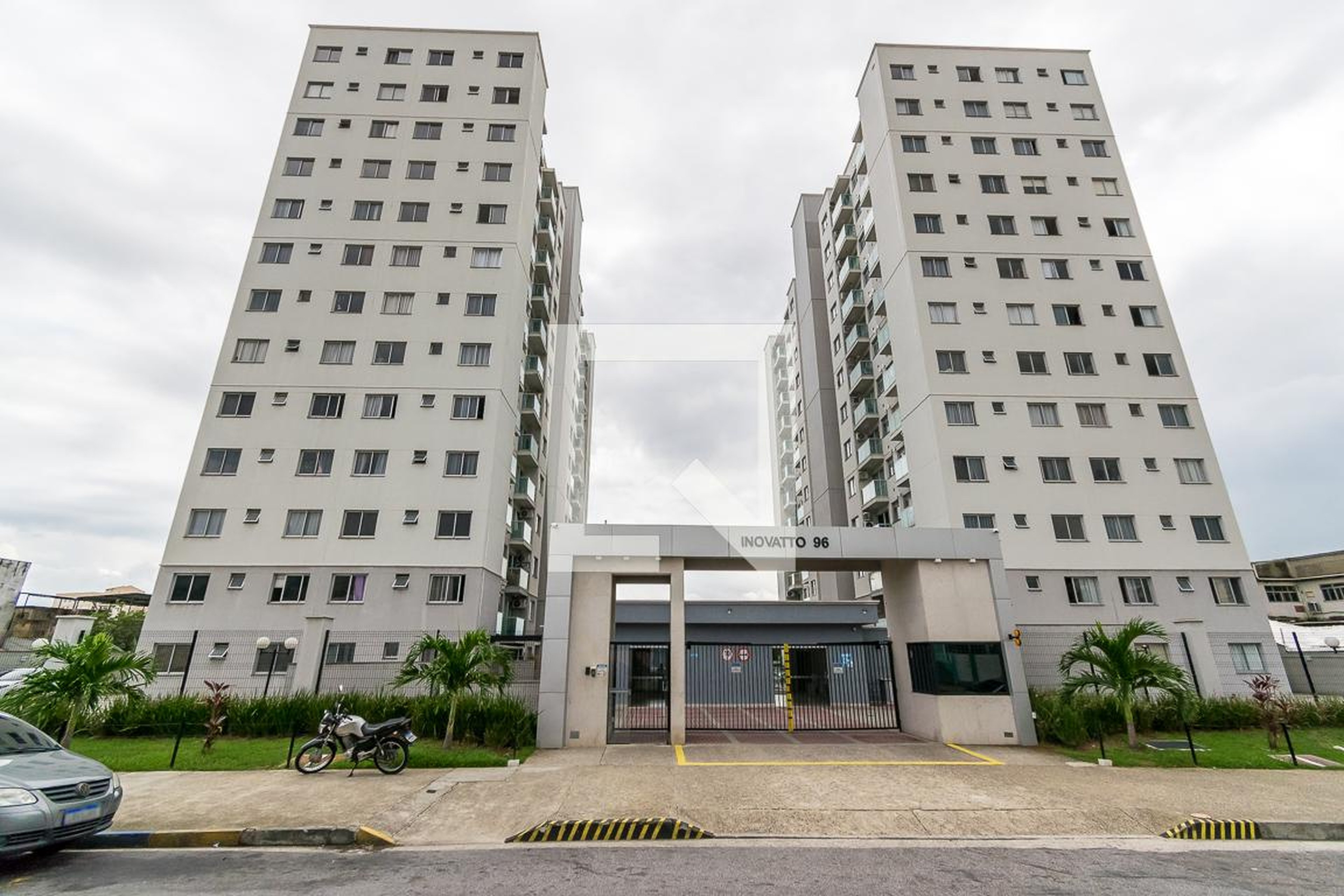 Fachada do Condomínio Residencial Inovatto  Novolar