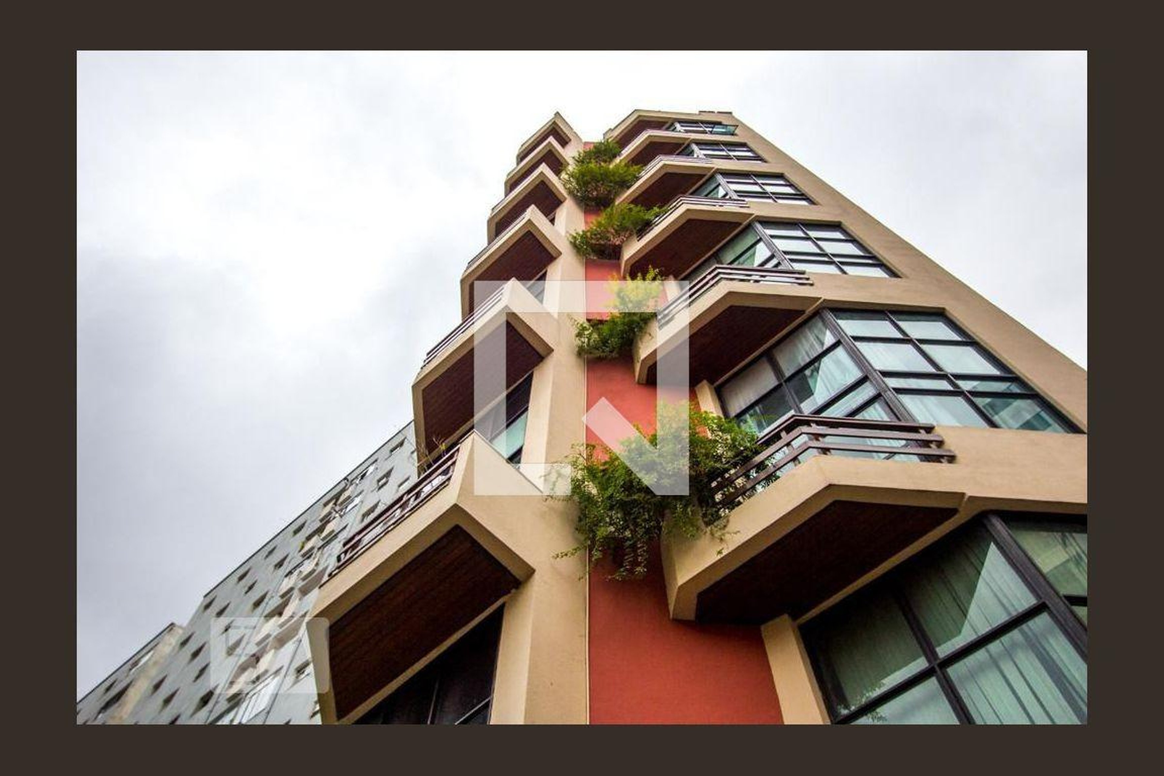 Fachada Edifício Flat Time