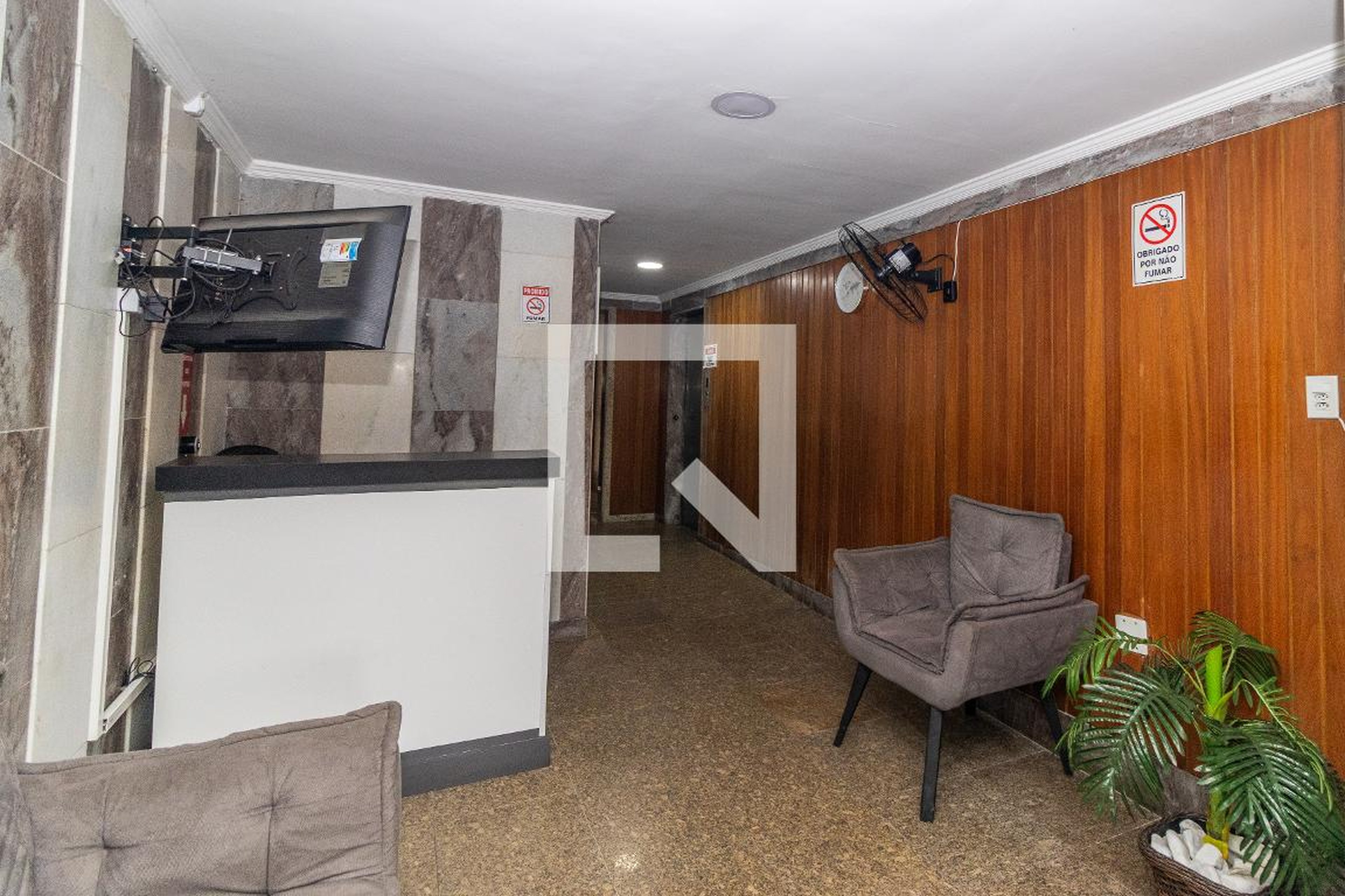 Hall de entrada - Edifício Jardim das Dalias