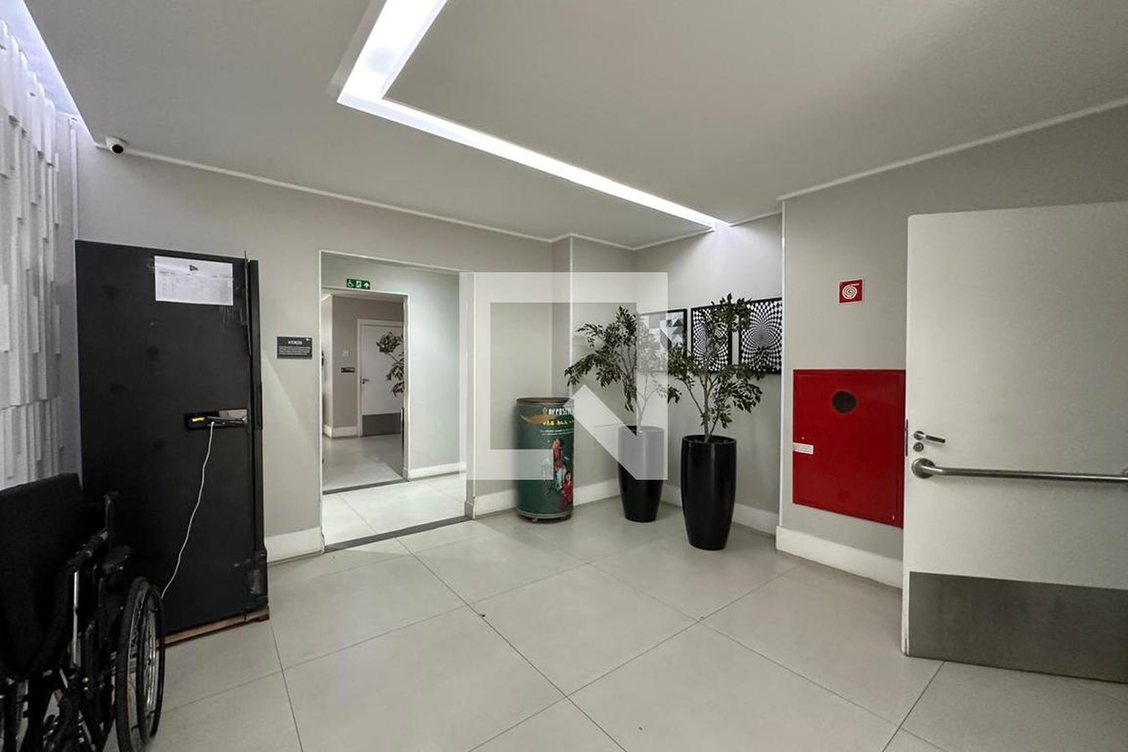 Hall de entrada - Fit Casa Brás