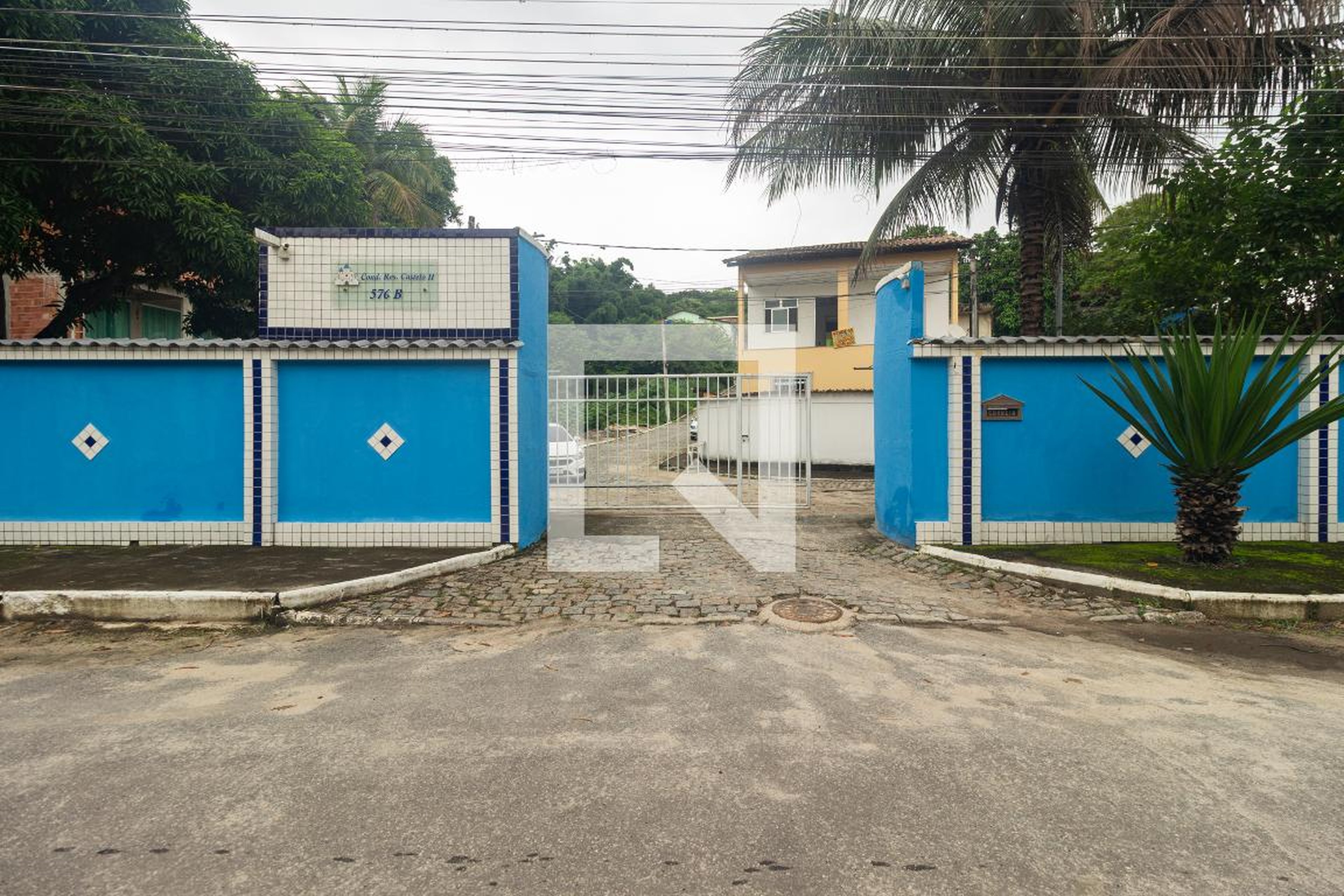 Fachada do condomínio Residencial Castelo