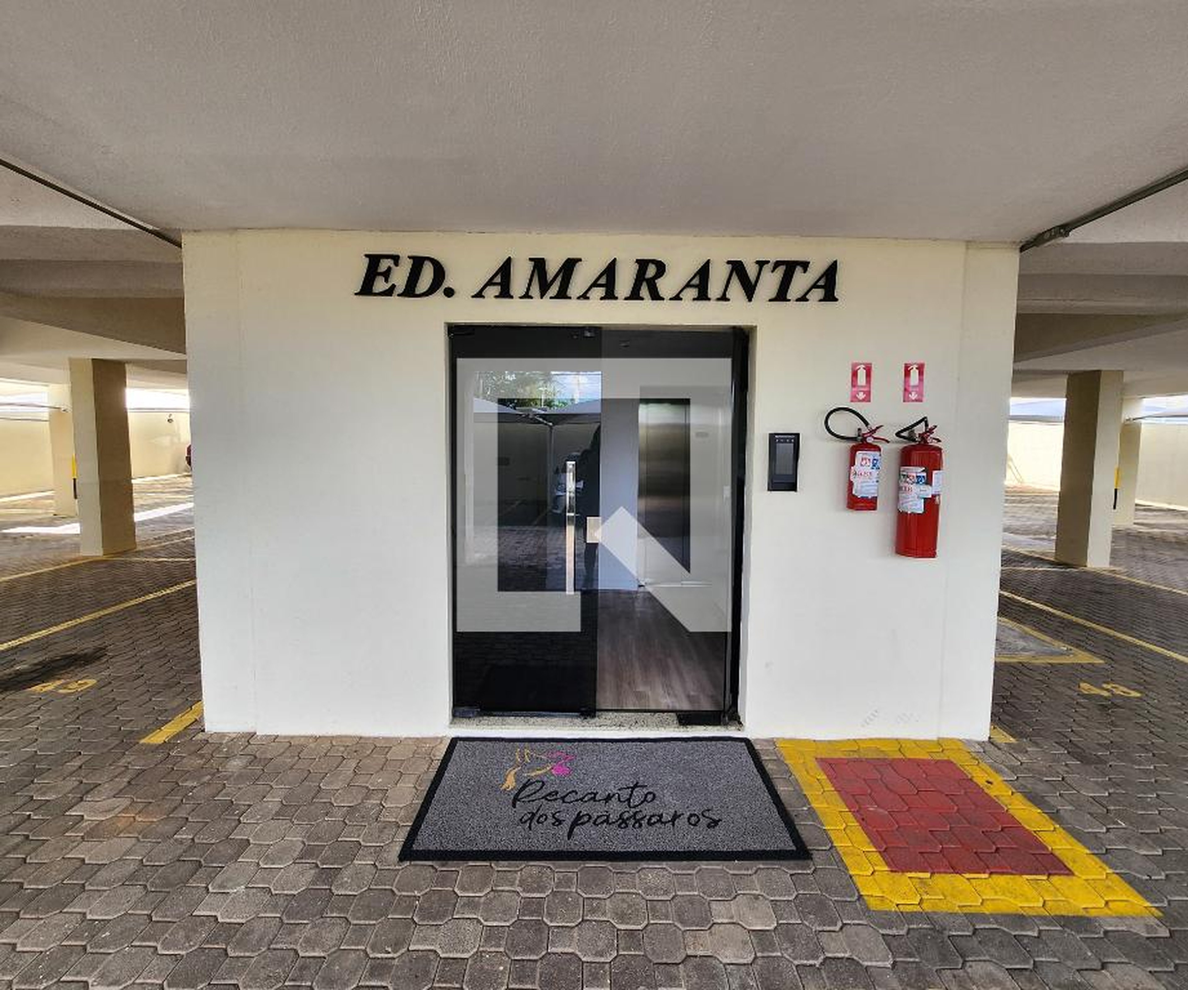 Hall de entrada - Recanto dos Pássaros