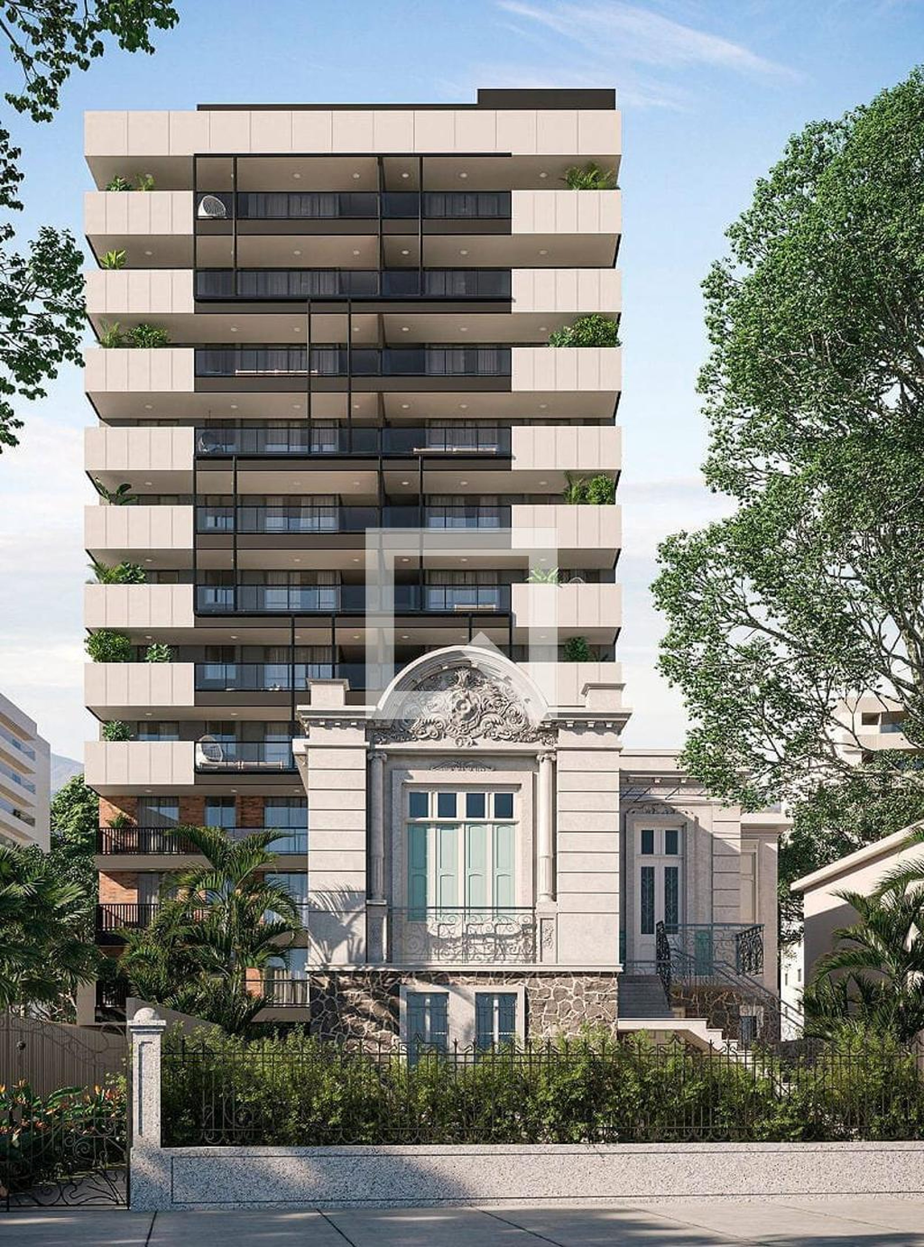 Fachada Condomínio Casa Gabizo Residencial