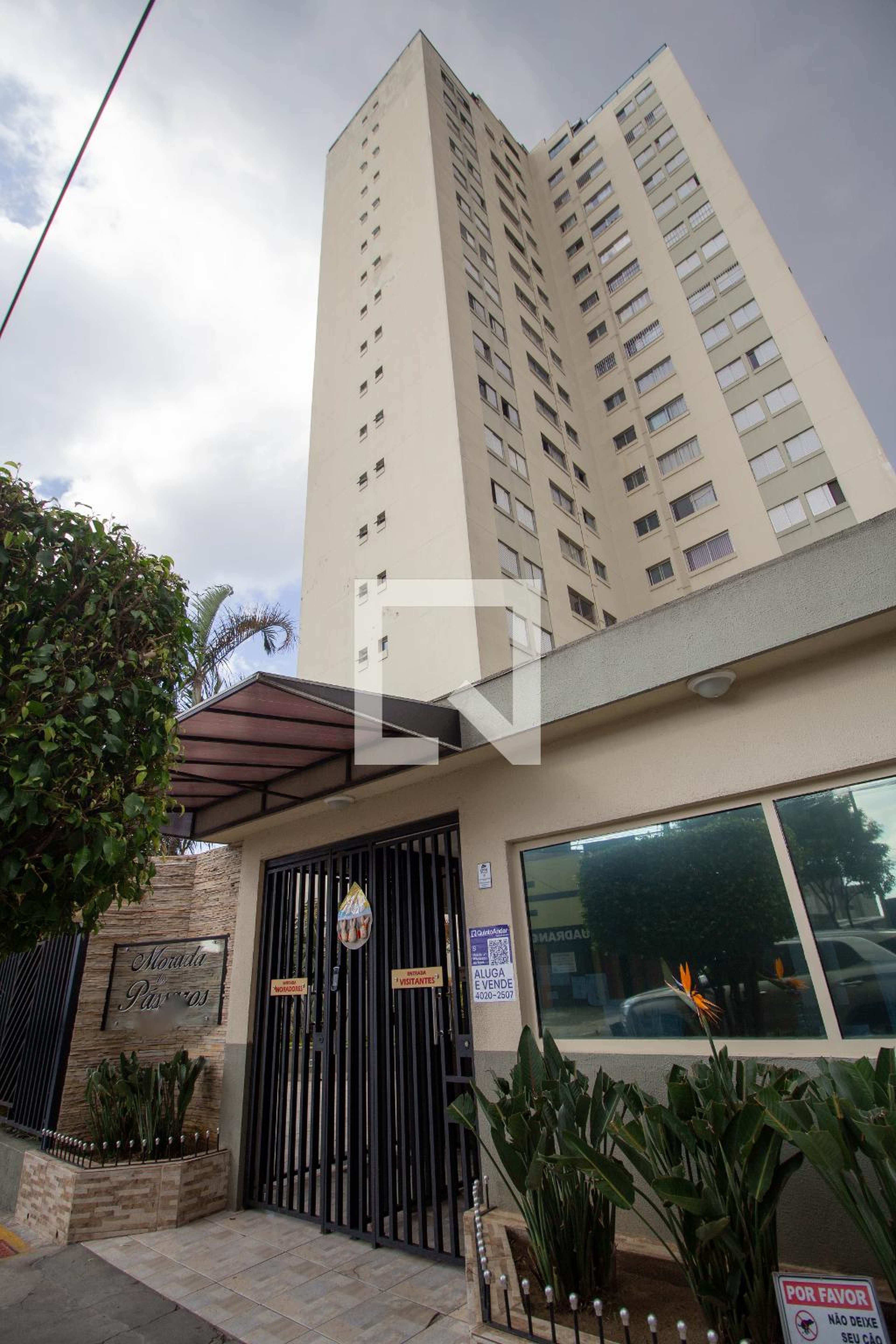 Fachada Condomínio Morada dos Pássaros