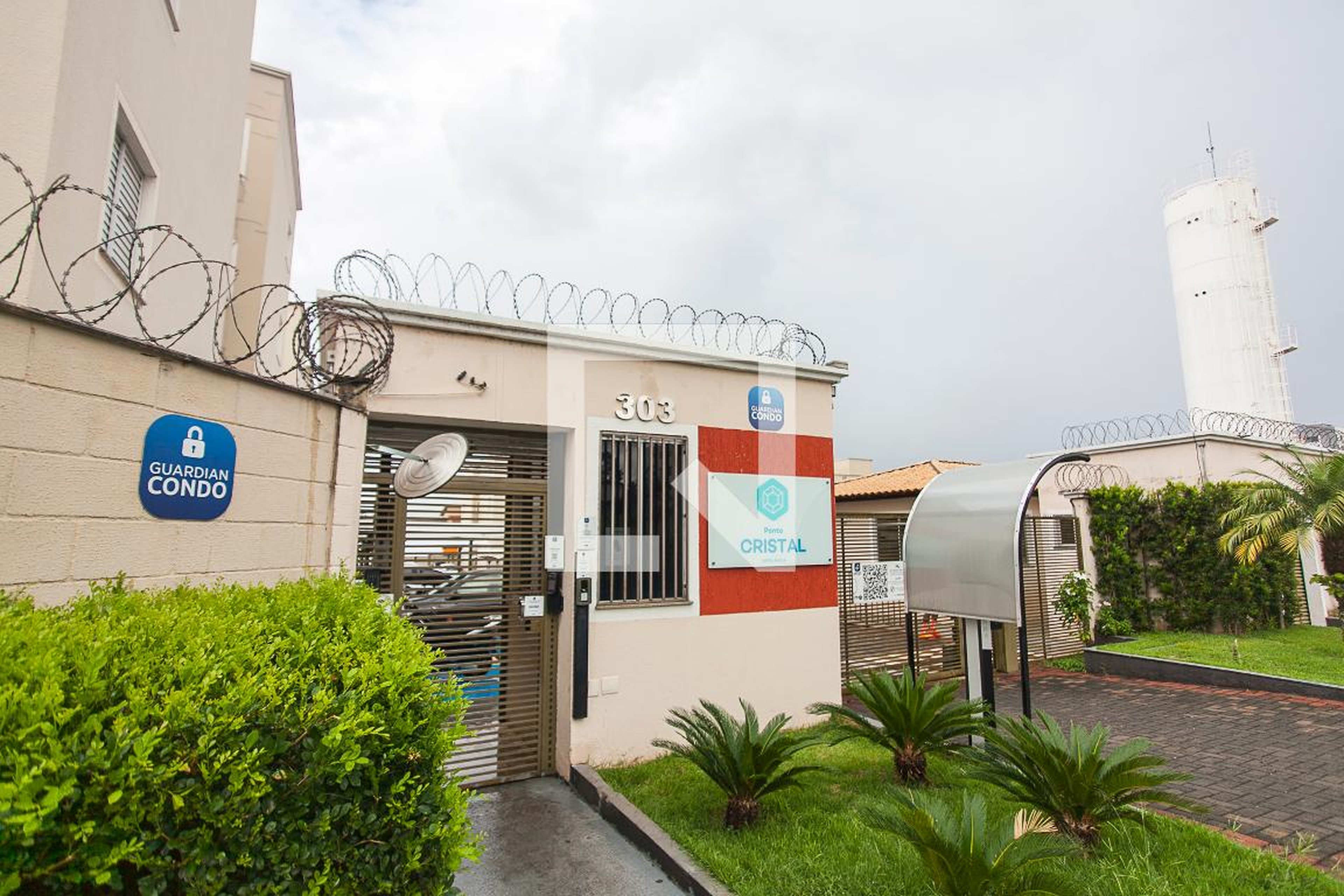 Fachada do Condominio Residencial Ponto Cristal