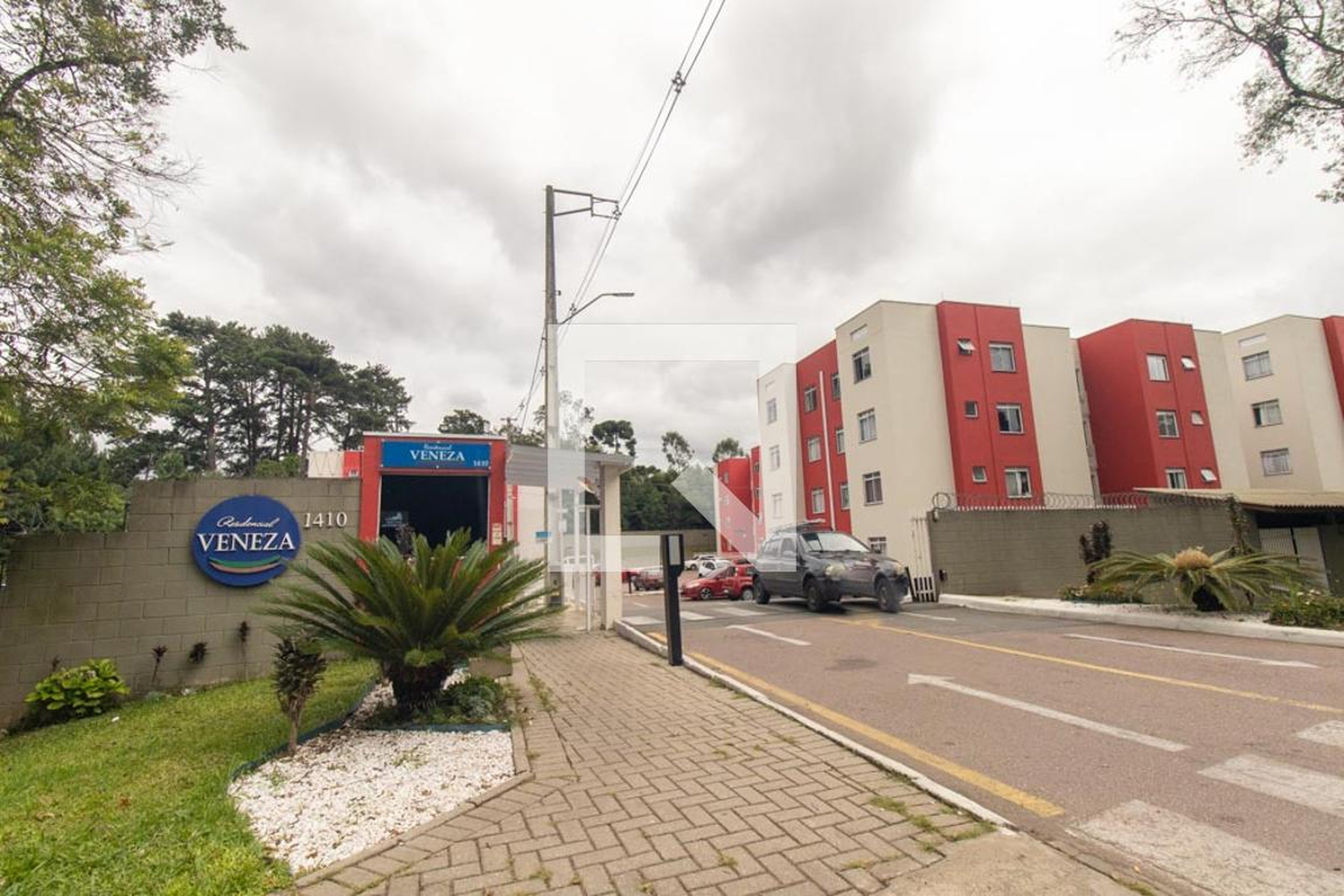 Fachada do Condomínio Residencial Veneza