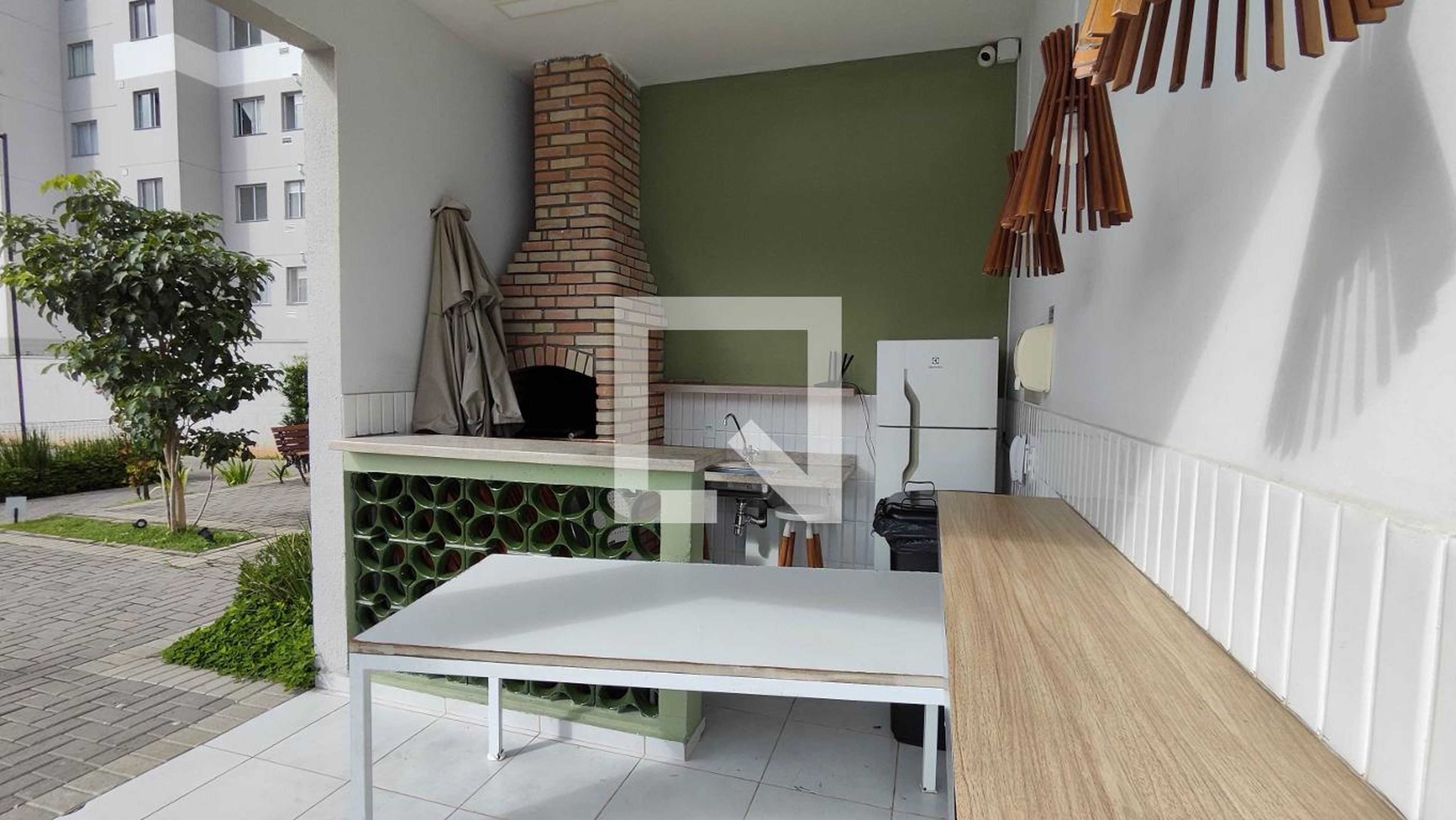 Churrasqueira - Residencial Dez São Miguel - Cury