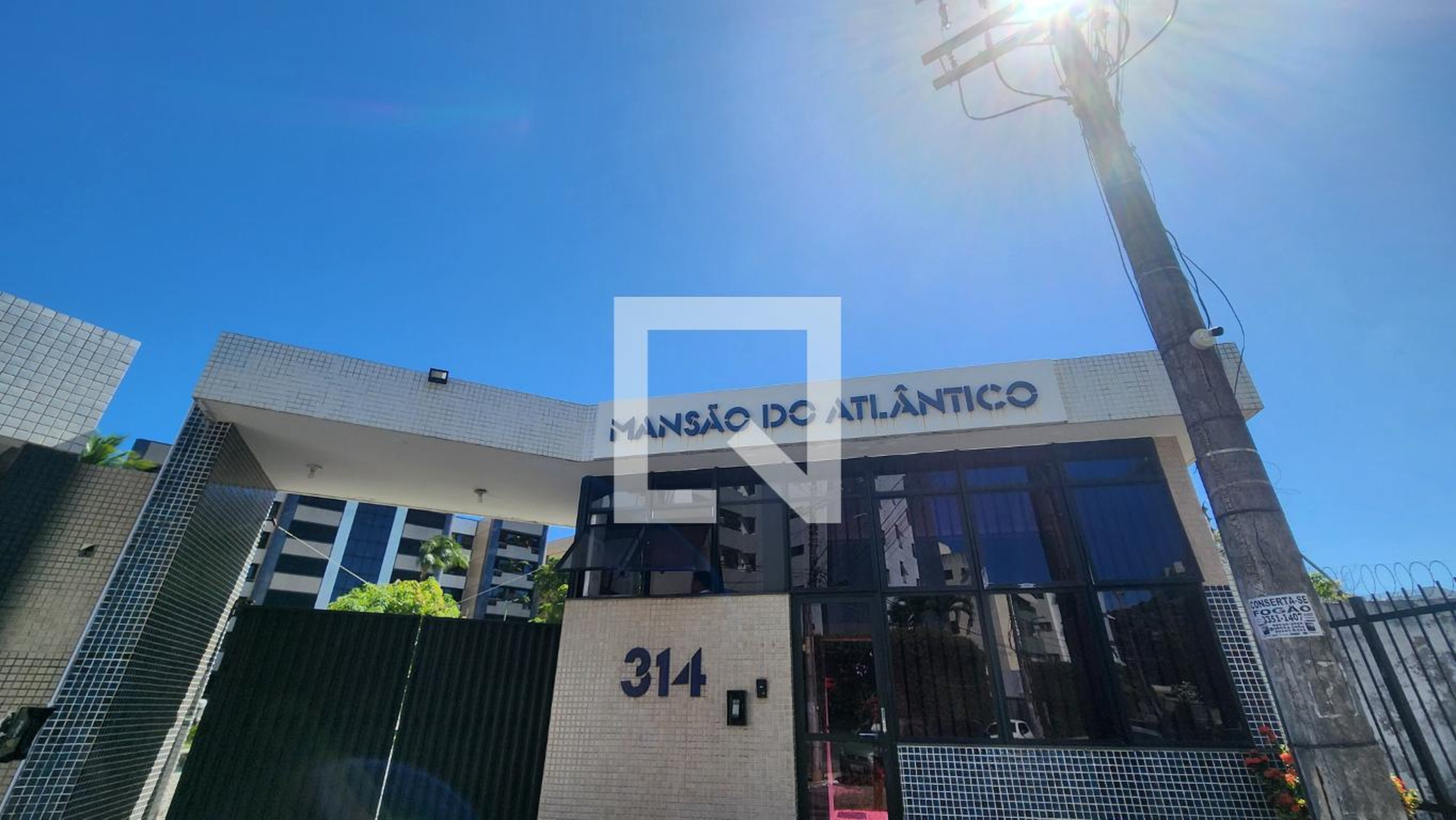 Fachada do Prédio Condomínio Mansão do Atlântico