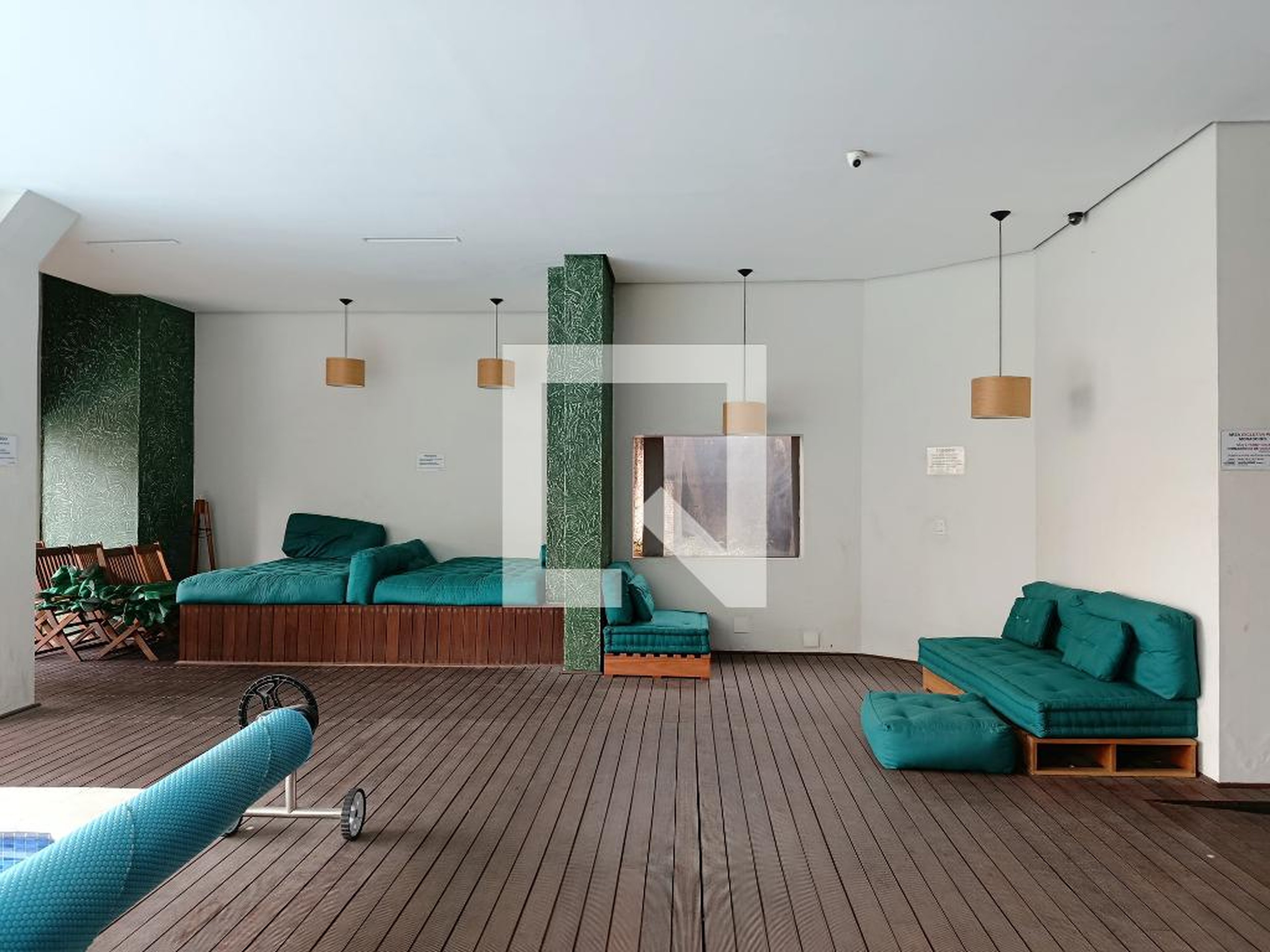 Área da piscina - Edifício Paulistania Residence