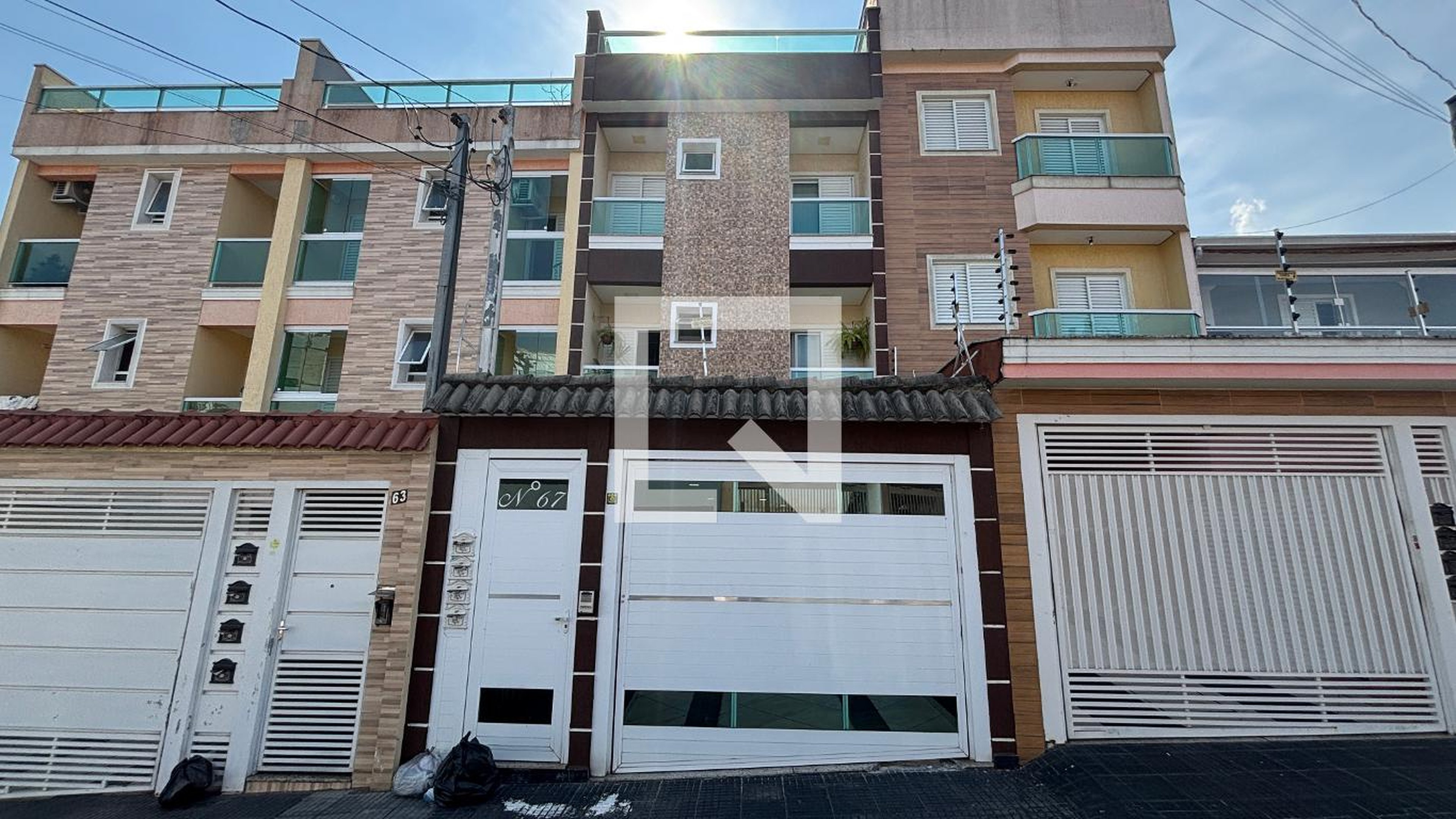 Fachada Condomínio em Rua Palermo, 67