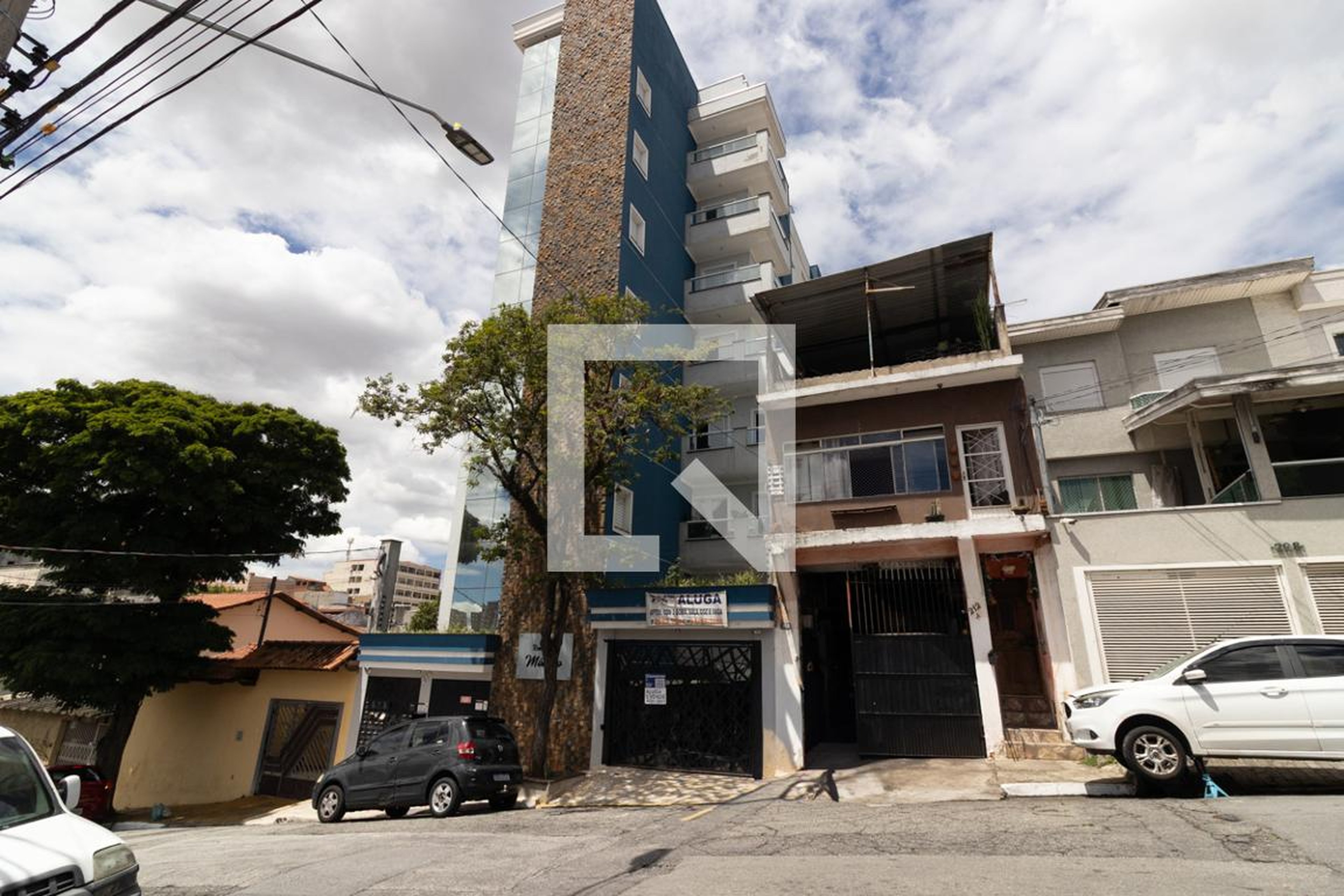 Fachada Condomínio em Rua Pedro Talarico, 218