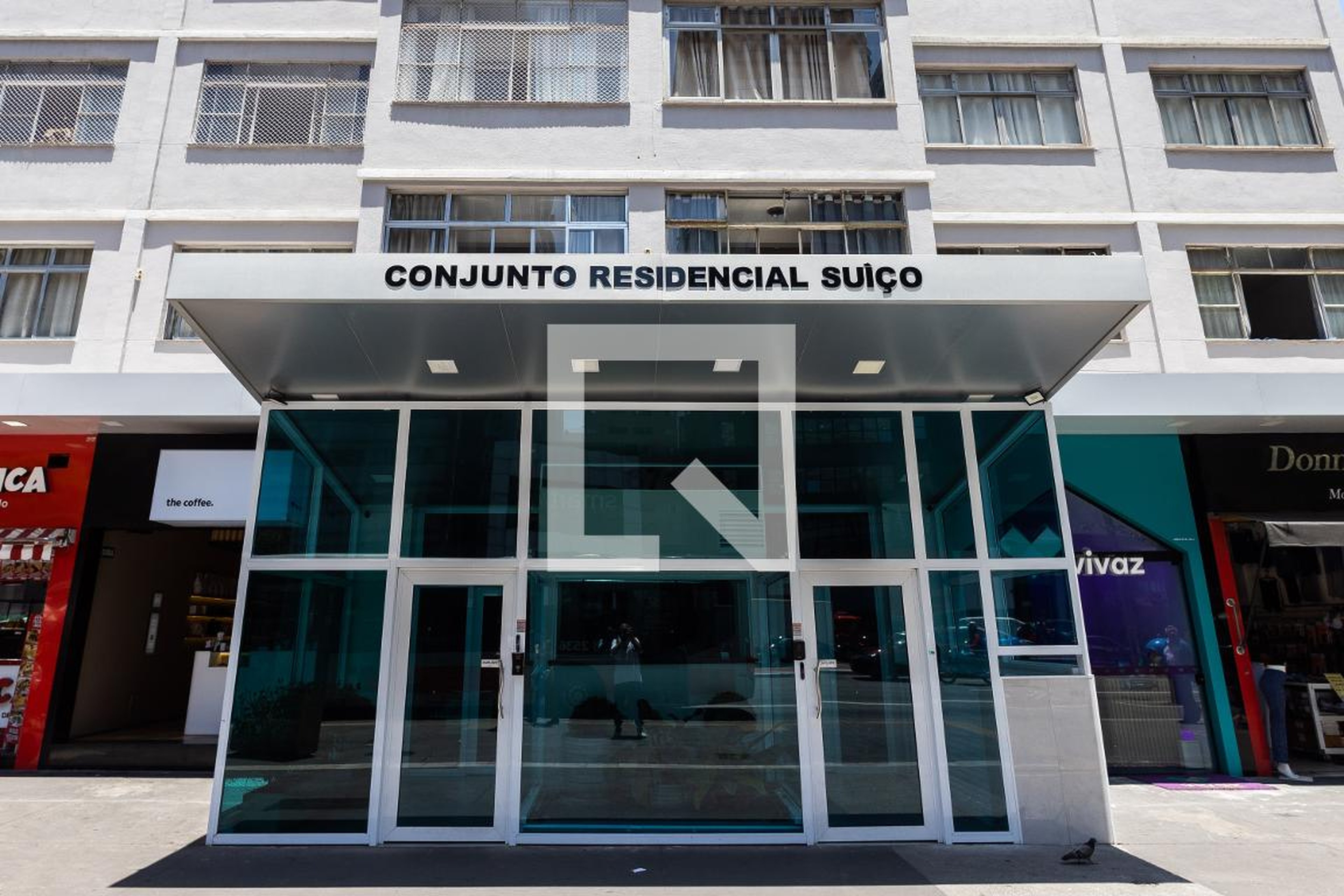 Fachada Condomínio Conjunto Residencial Suiço