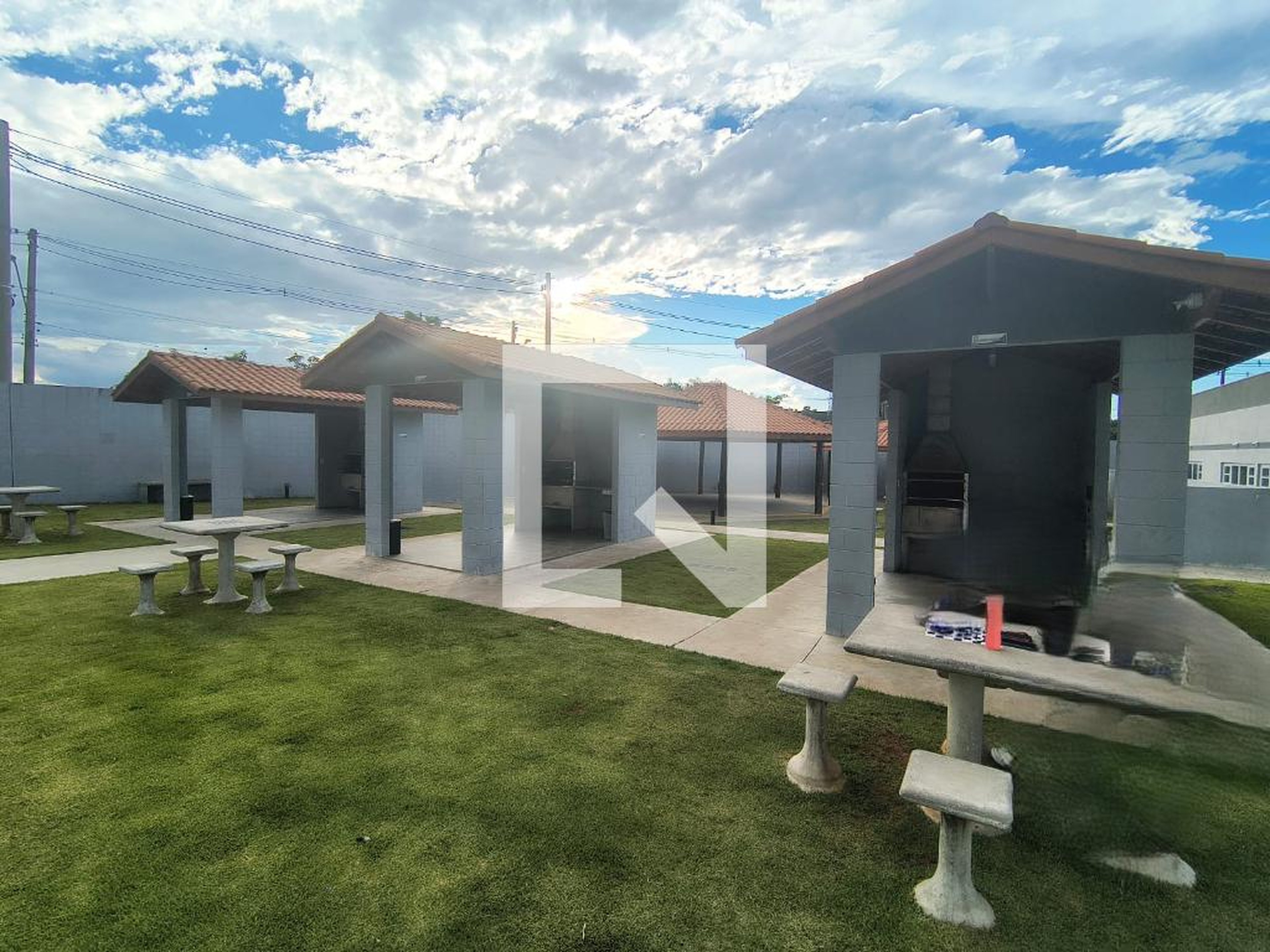 Área externa Condomínio em Rua Mônaco, 60