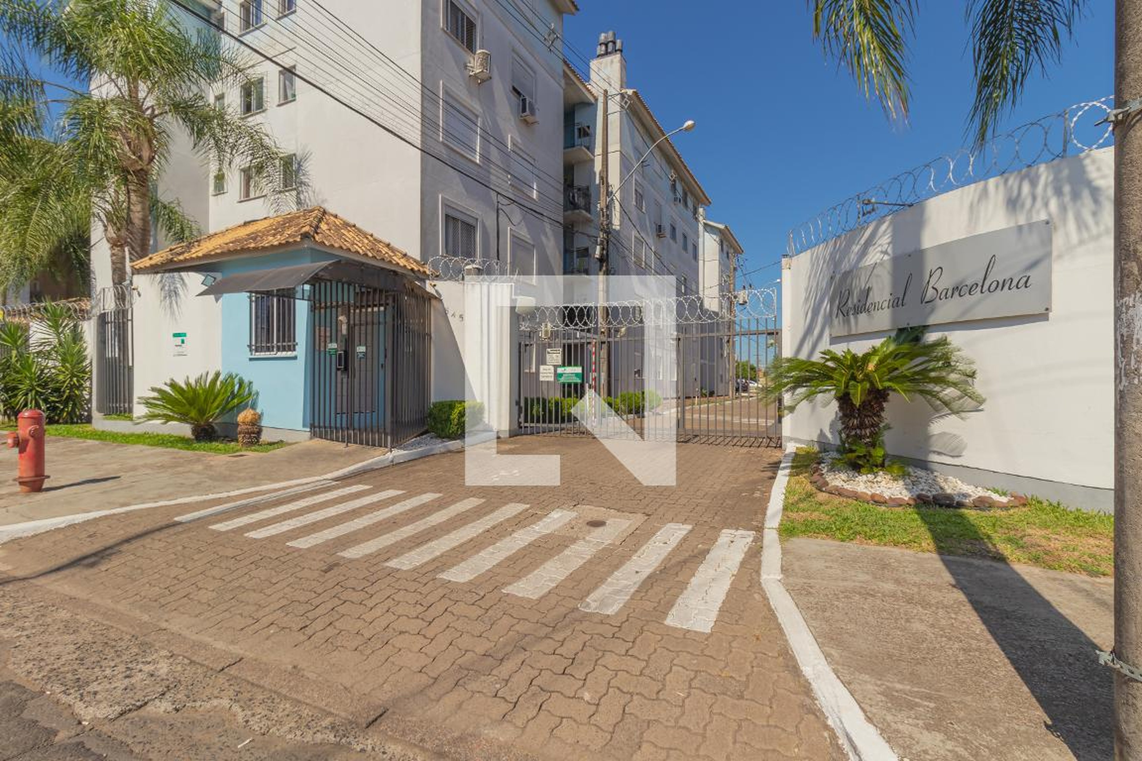 Fachada do Condomínio Residencial Barcelona