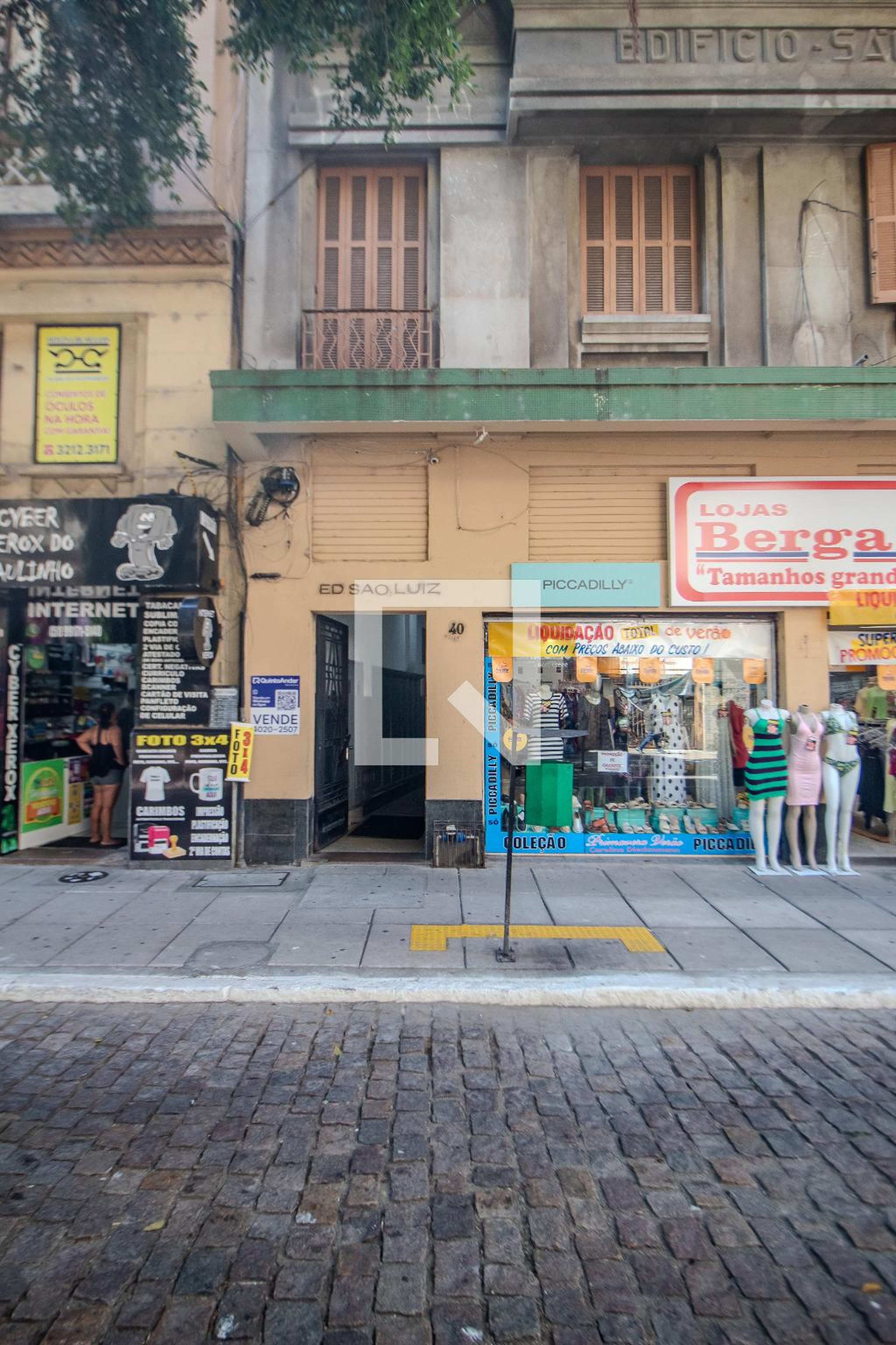 Fachada Edifício São Luiz