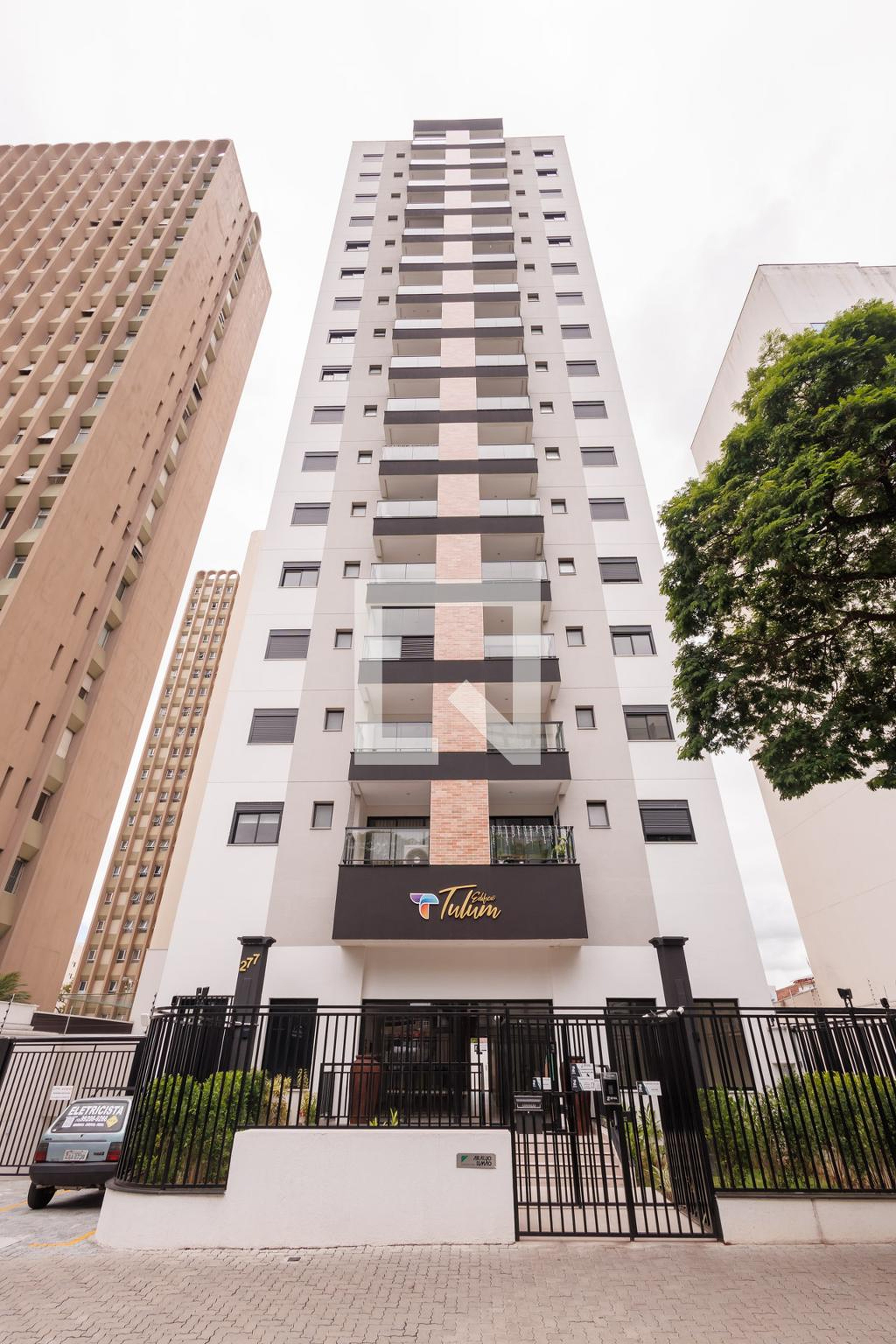 Fachada do Prédio Edifício Tulum Taubaté