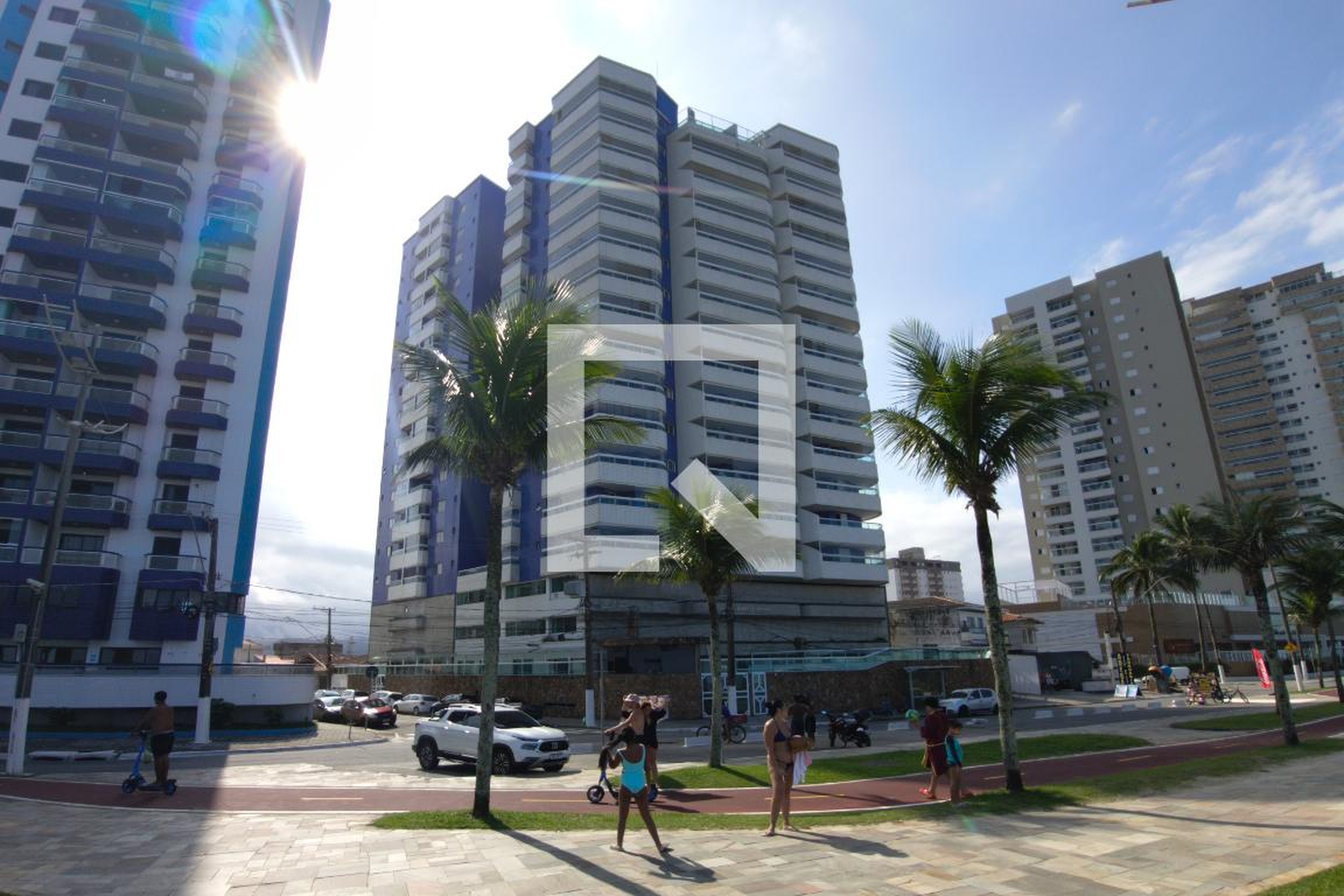 Fachada Condomínio em Rua Santo Agostinho, 12440