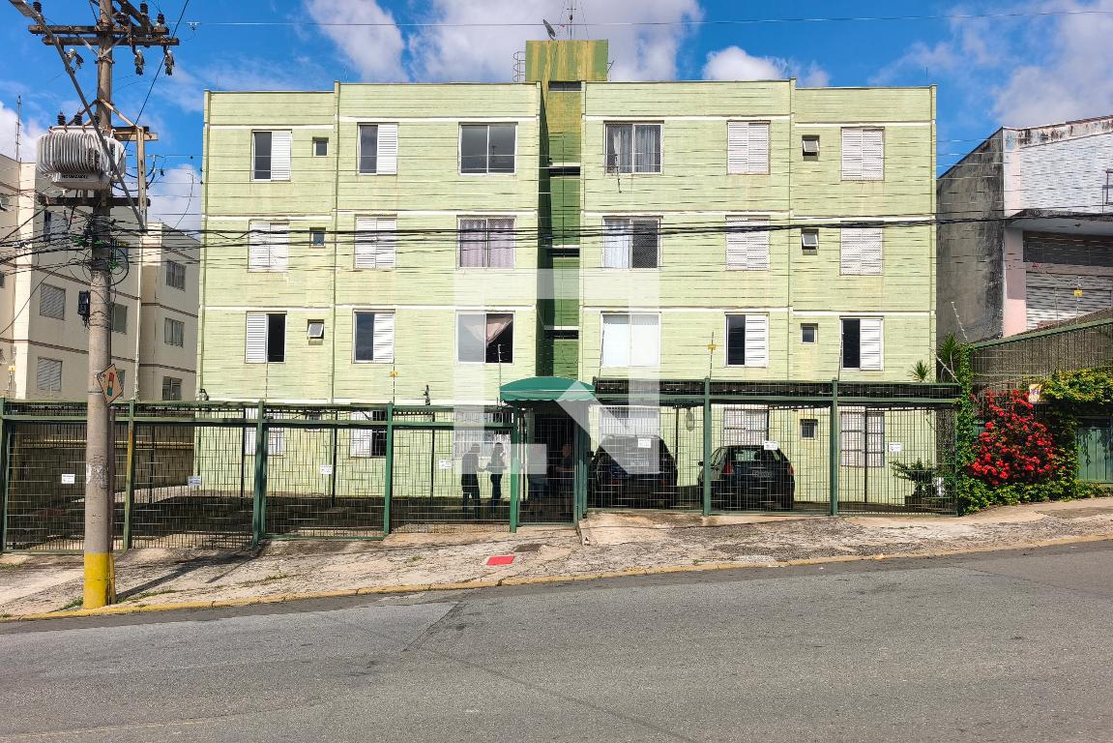 Fachada do Condomínio Condomínio Igaratá