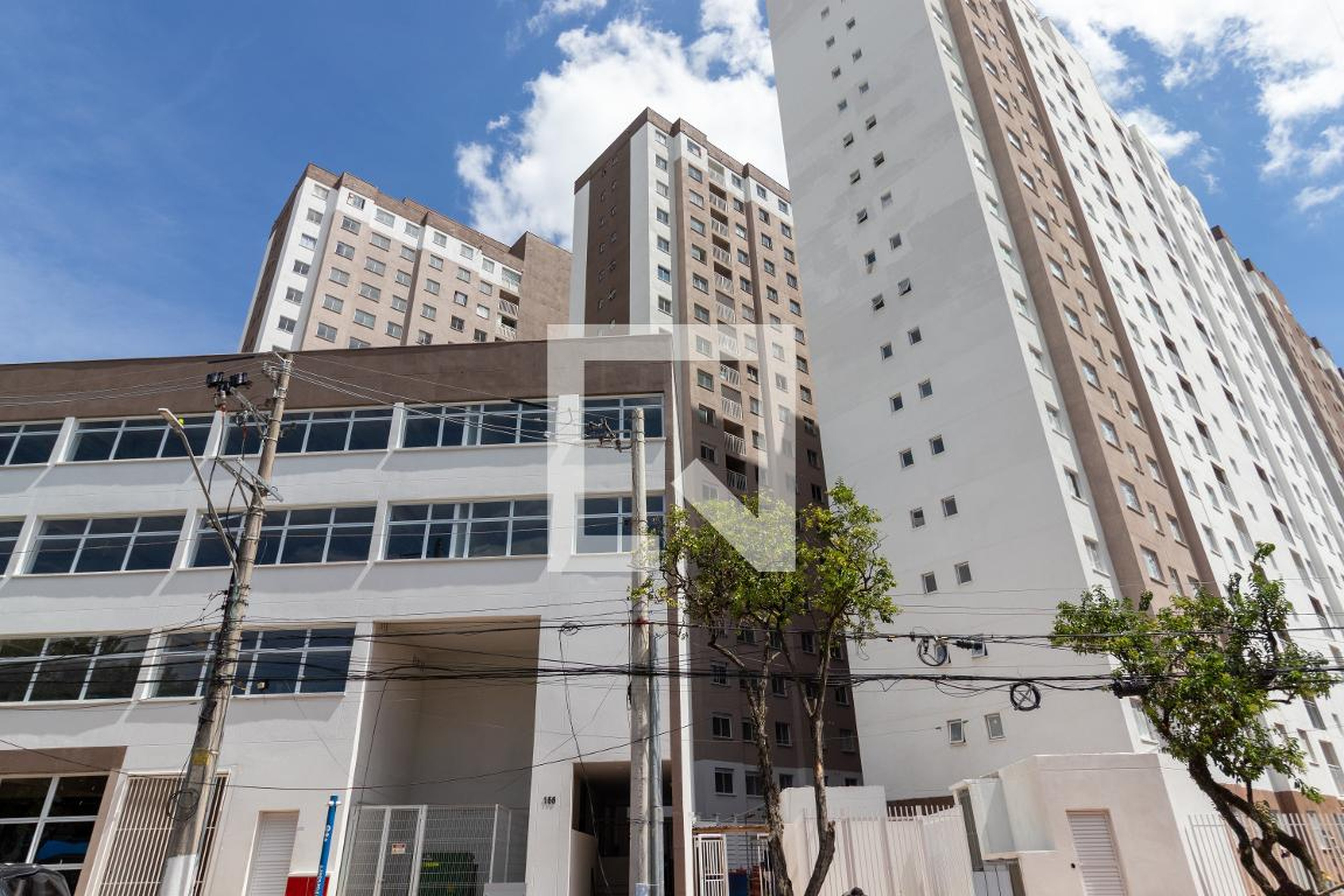 Fachada Condomínio Mapp  Água Branca