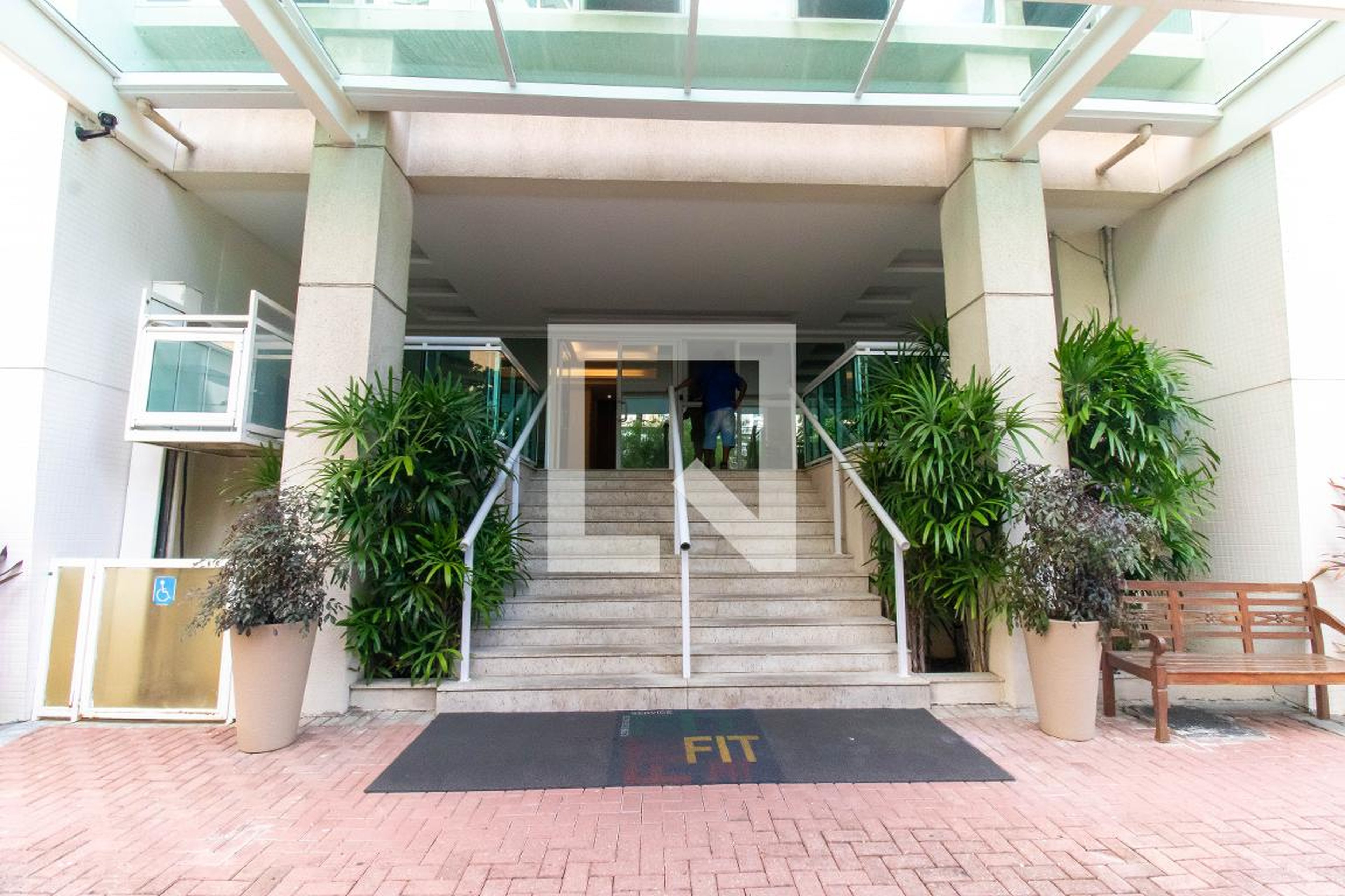 Entrada - Edifício Fit Residence Service