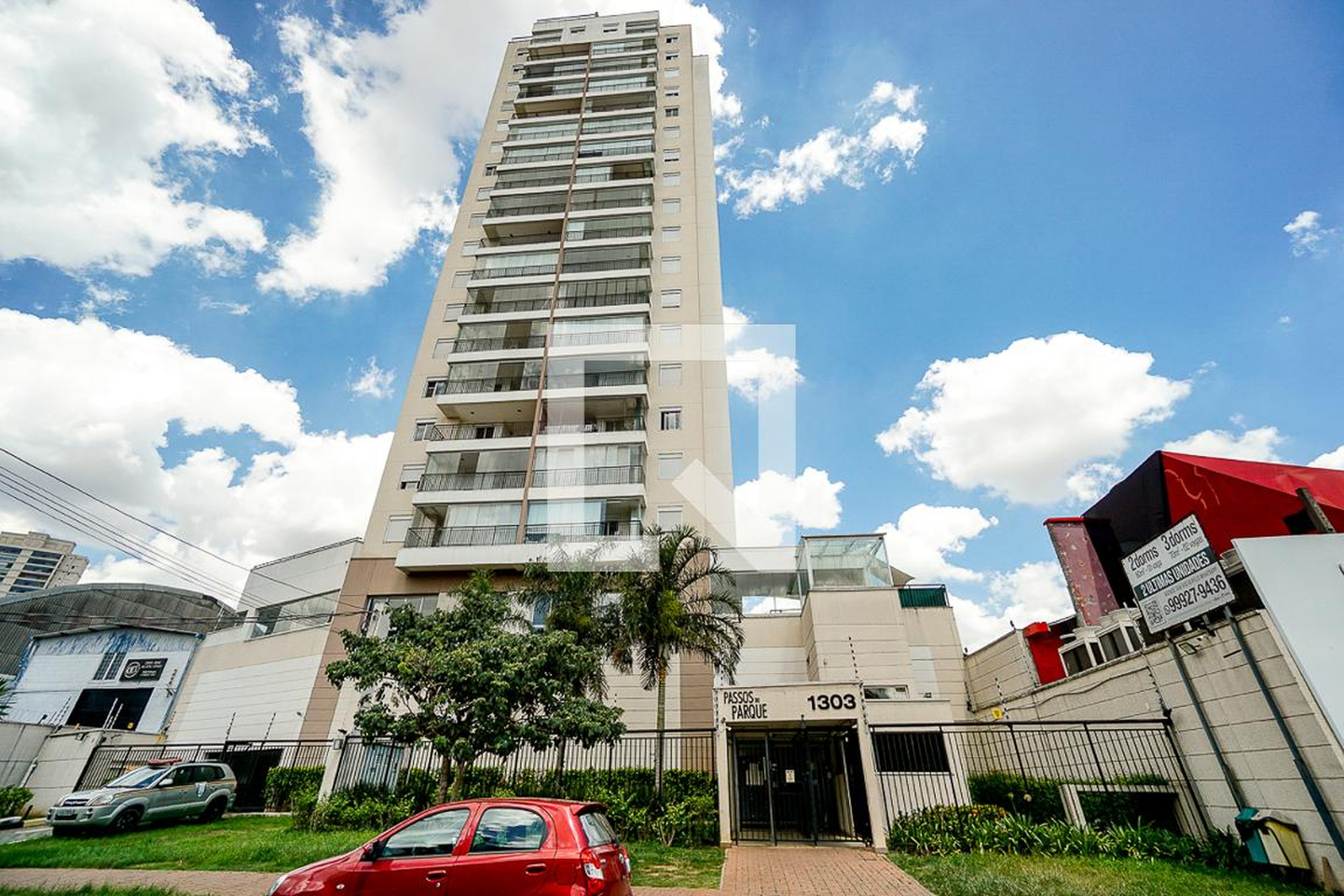 Fachada Condomínio Passos do Parque