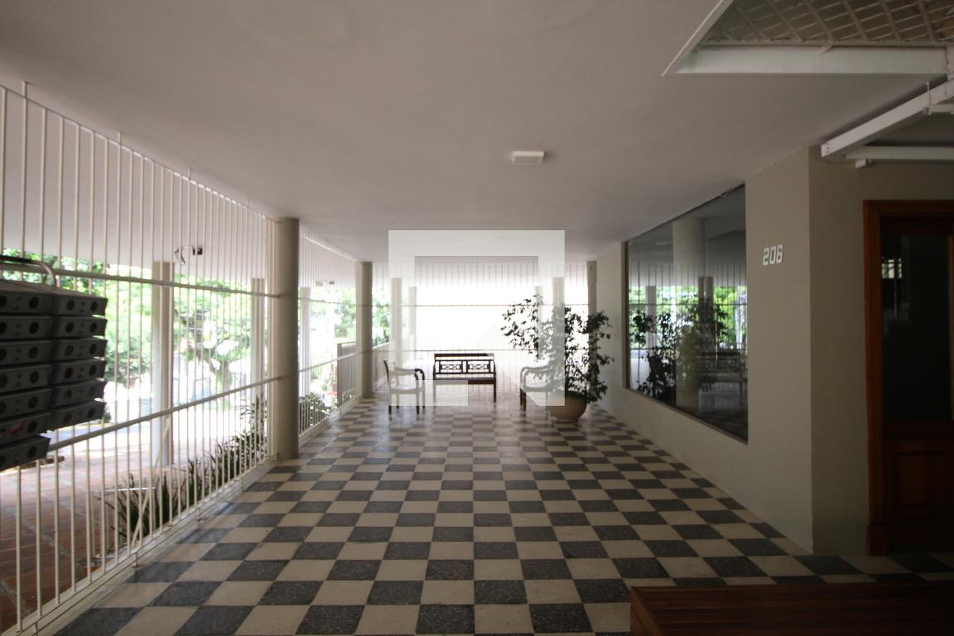Hall social - Edifício Rosa