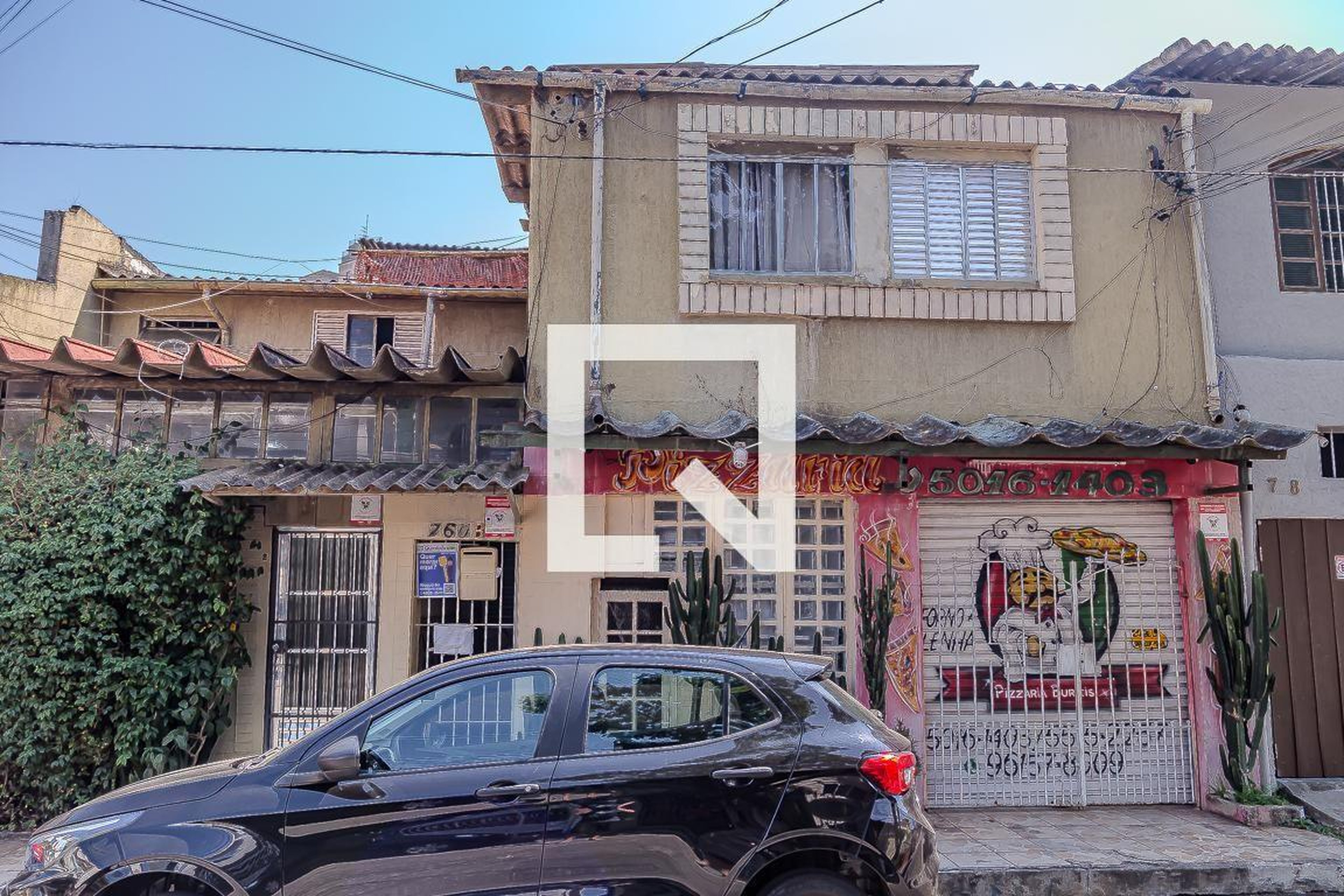 Fachada Condomínio em Rua dos Buritis, 760