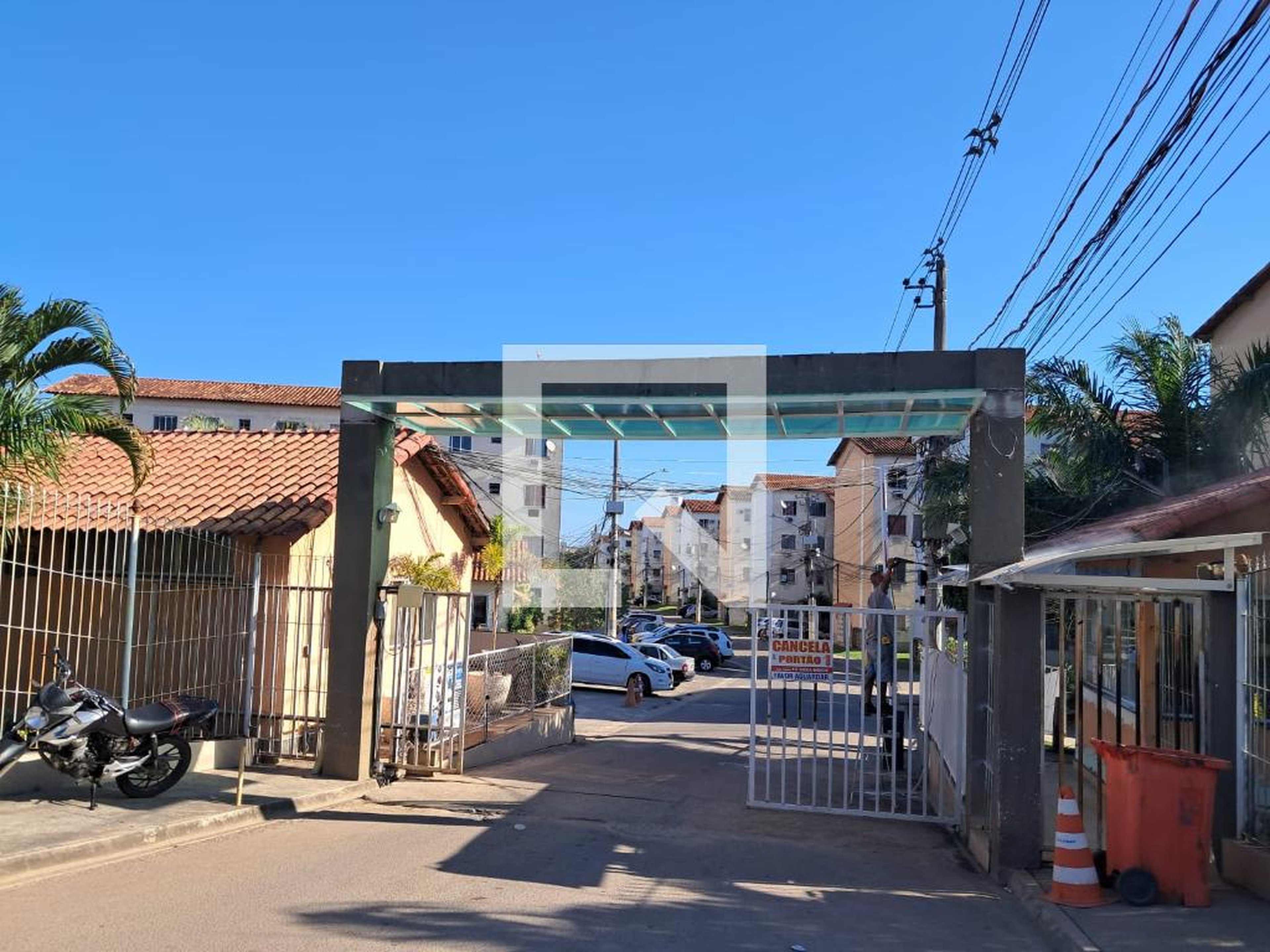 Fachada Condomínio em Estrada dos Palmares, 3635