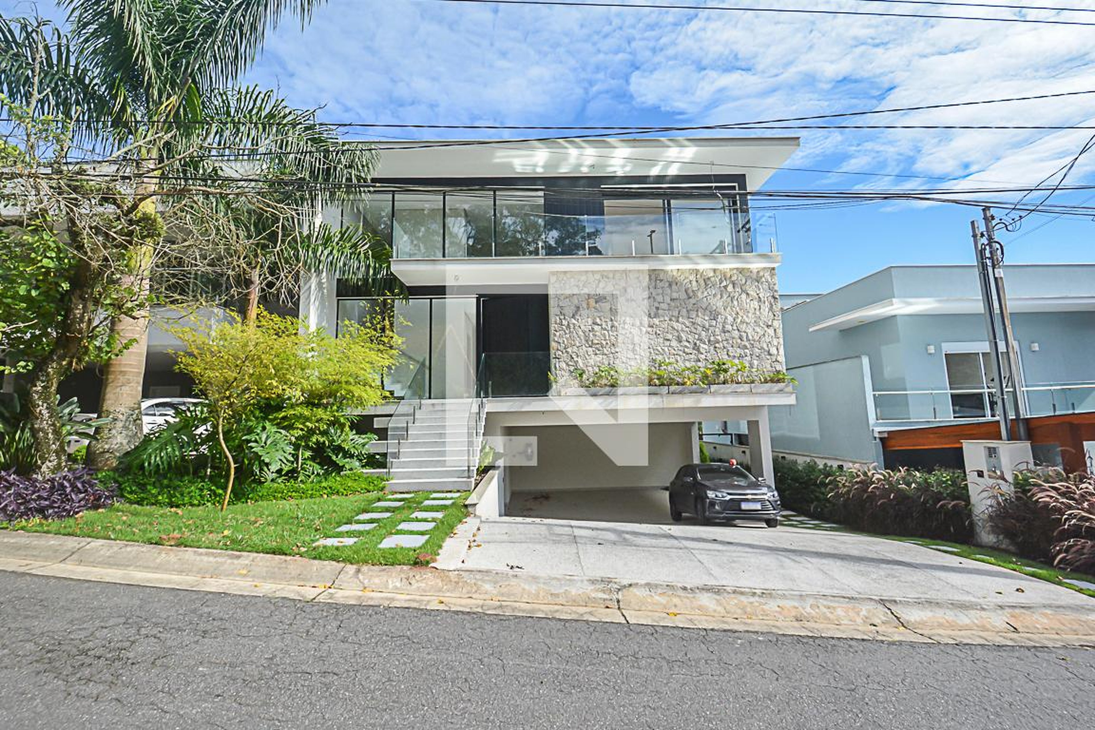 Fachada Condomínio Swiss Park SBC