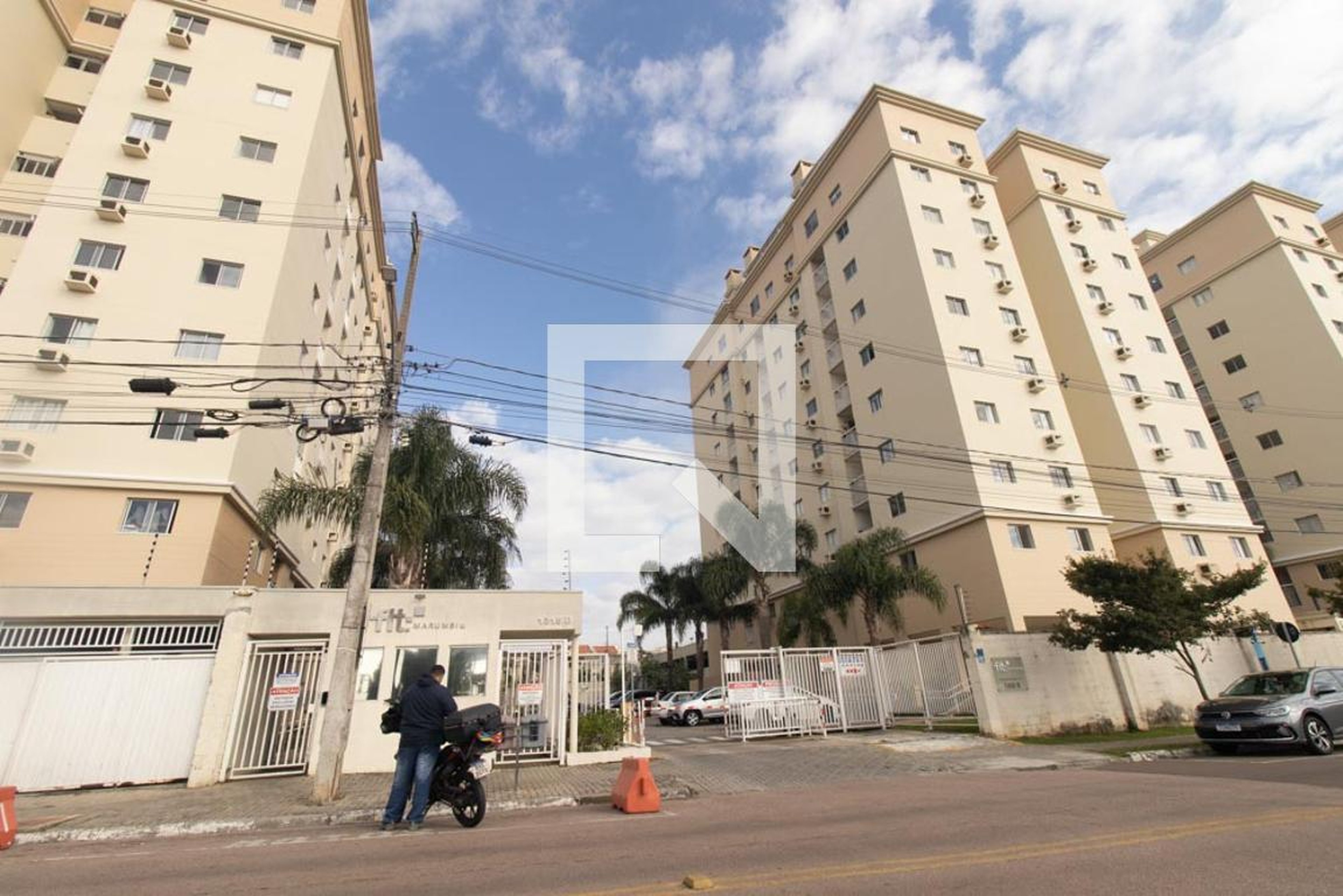 Fachada do Condominio Condomínio Fit Marumbi