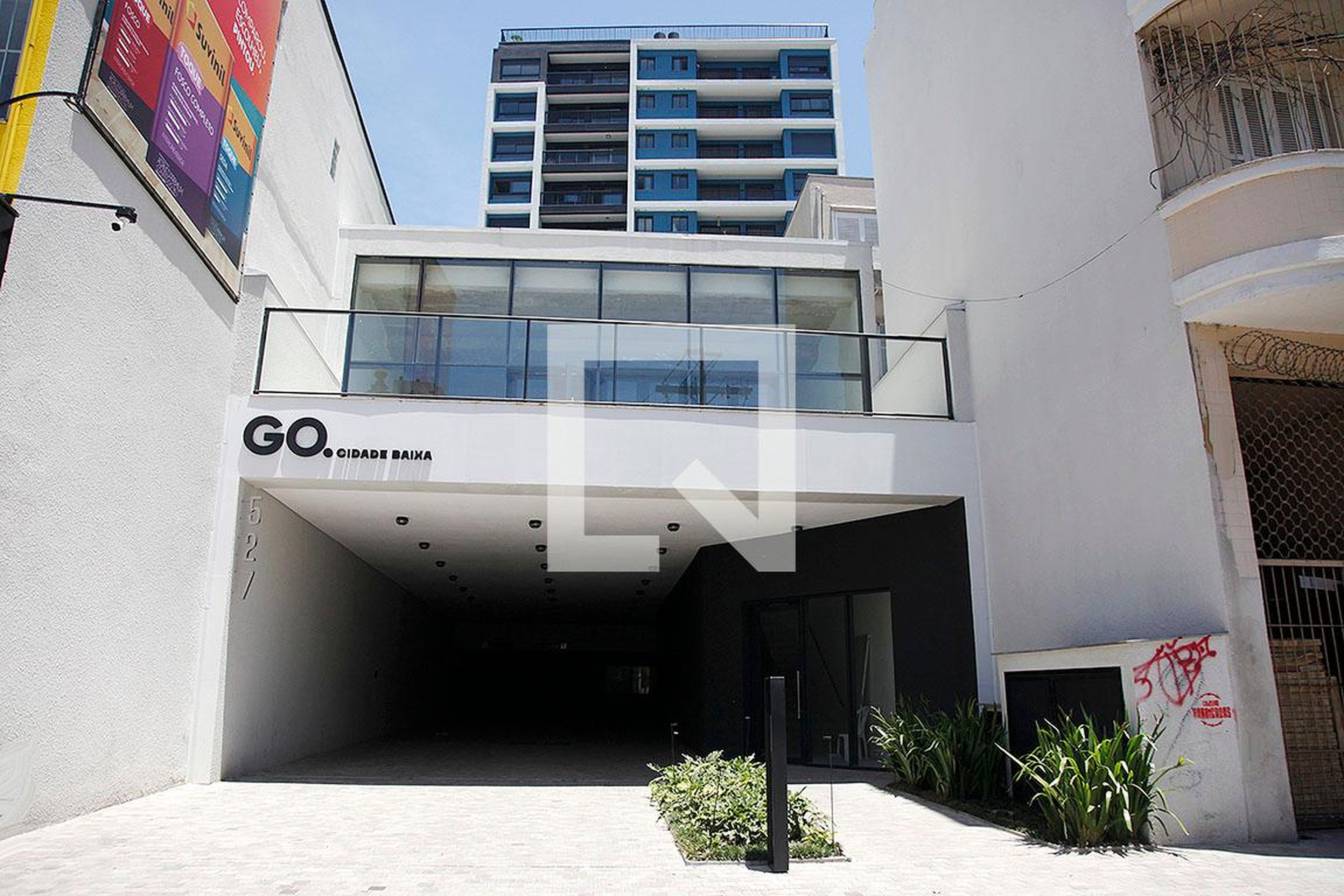 Fachada Edifício Go Cidade Baixa