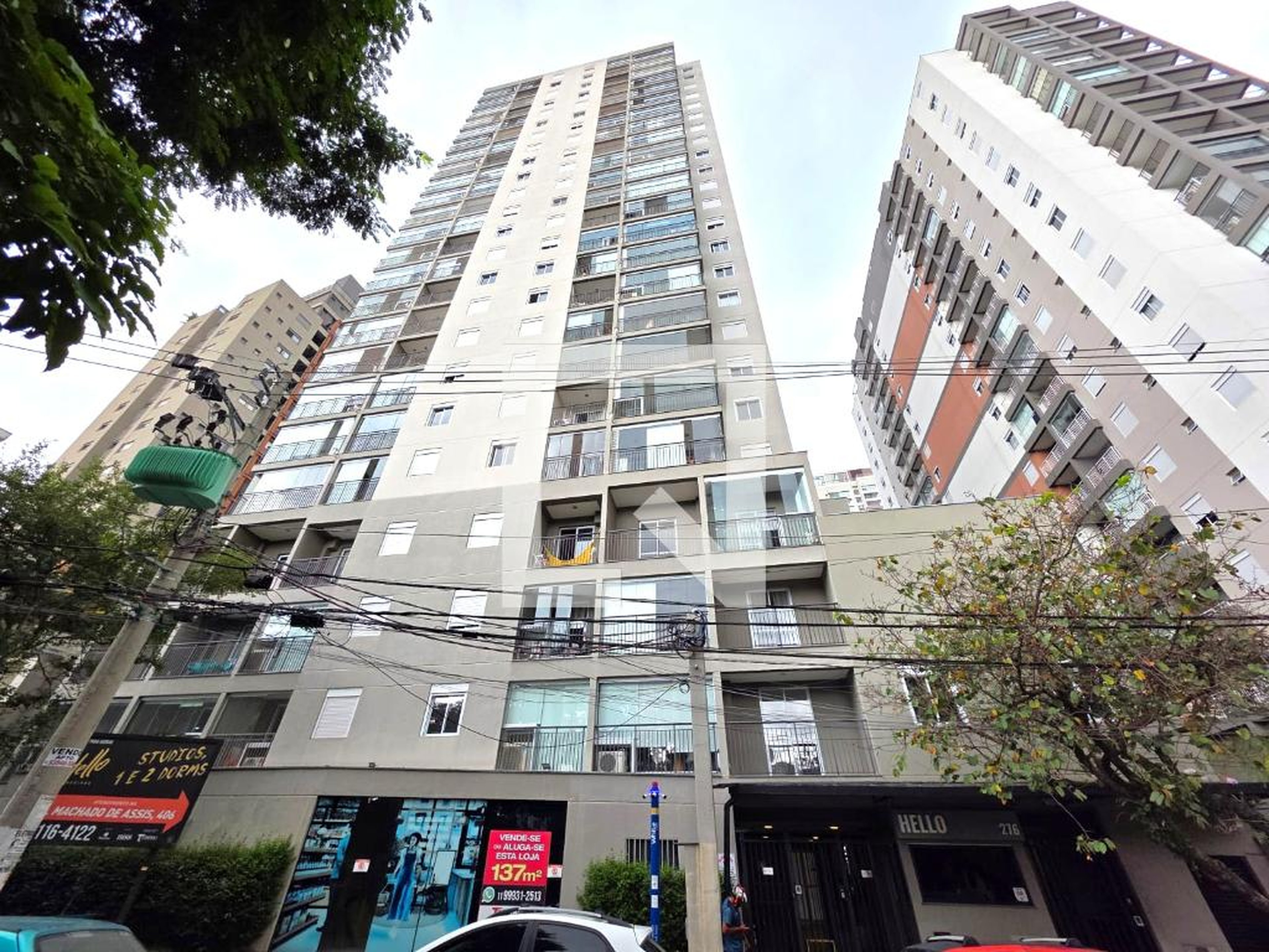 Fachada Condomínio Hello Vila Mariana