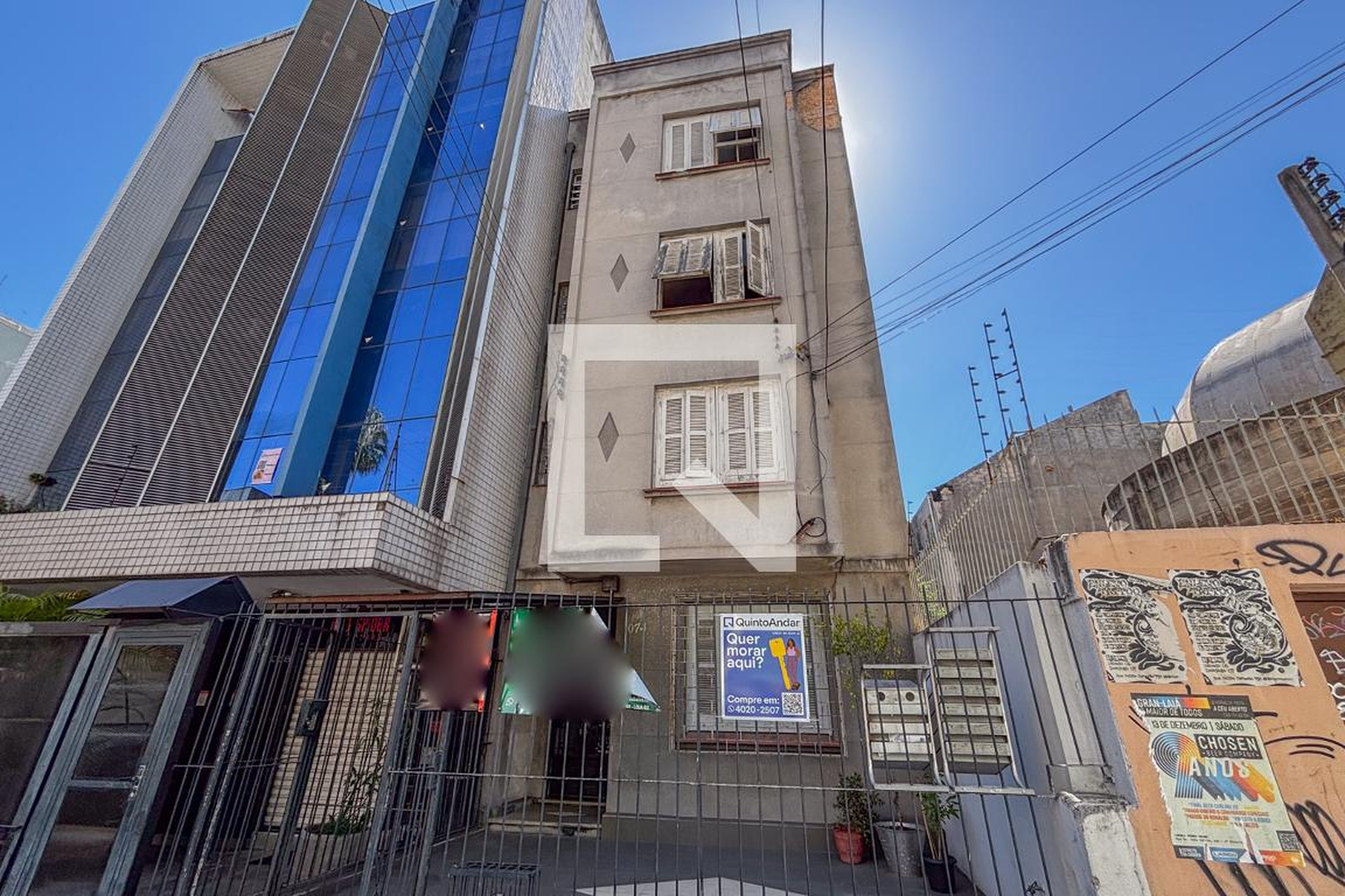 Fachada Condomínio em Rua General Lima e Silva, 1074