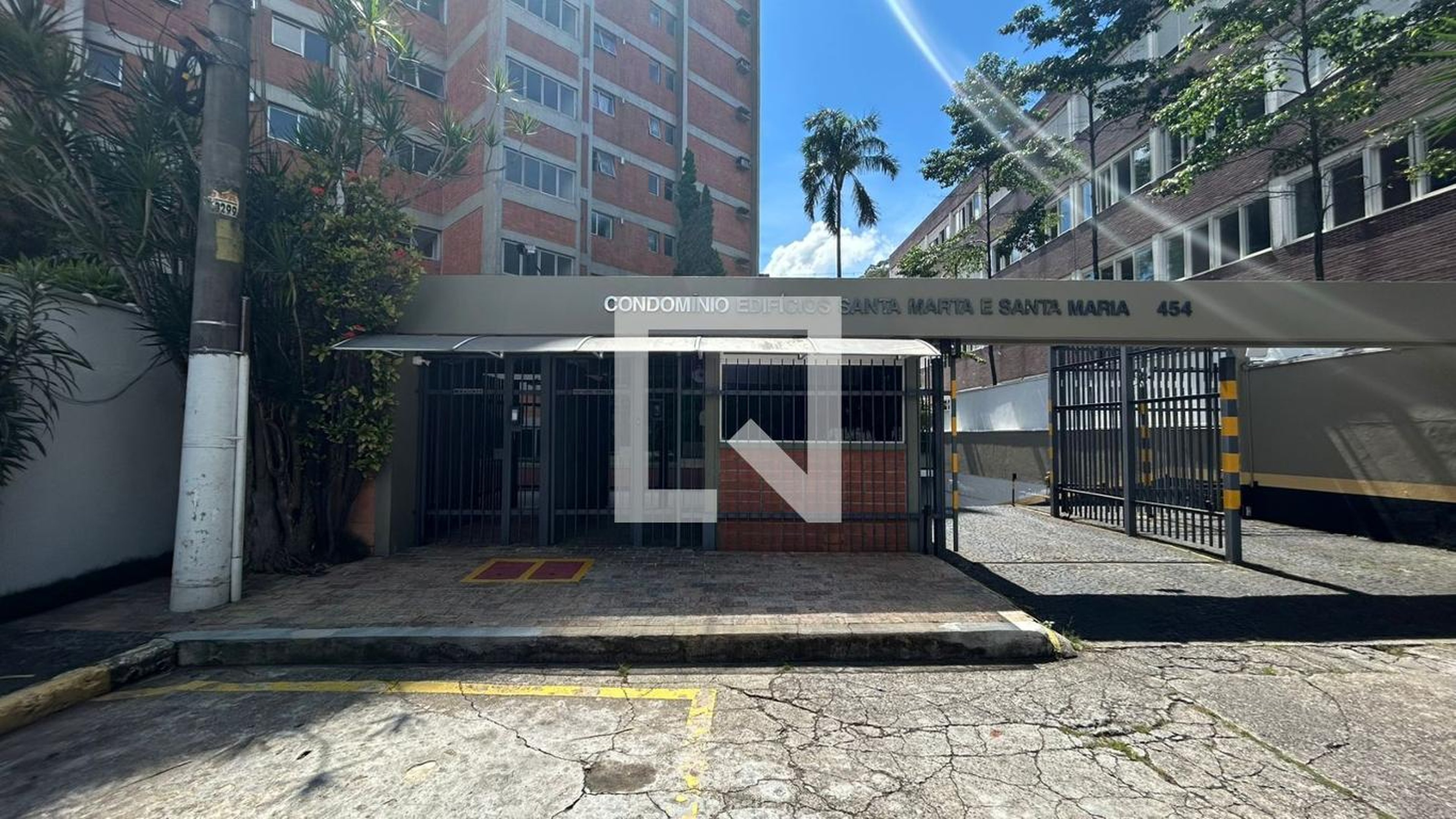 Fachada Edifício Santa Maria