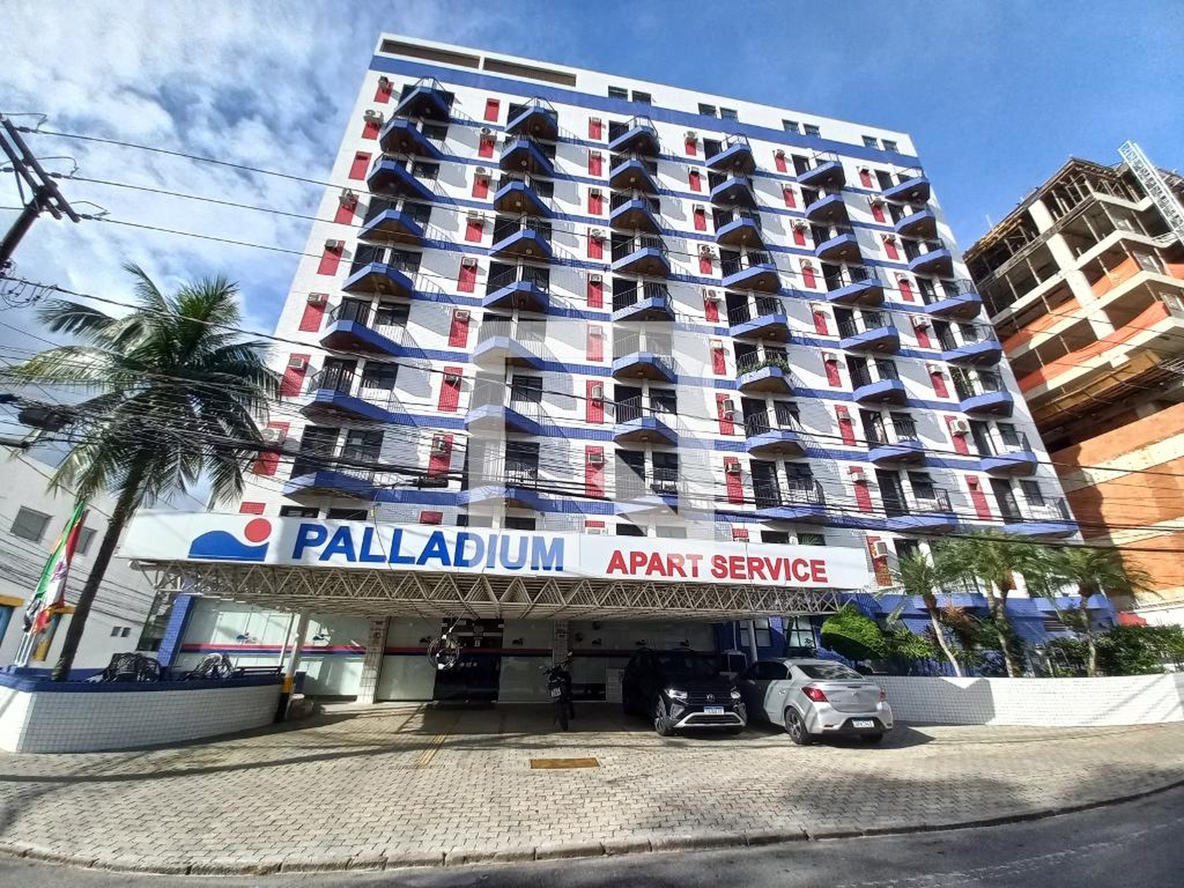 Fachada do Prédio Condomínio Palladium Apart Service