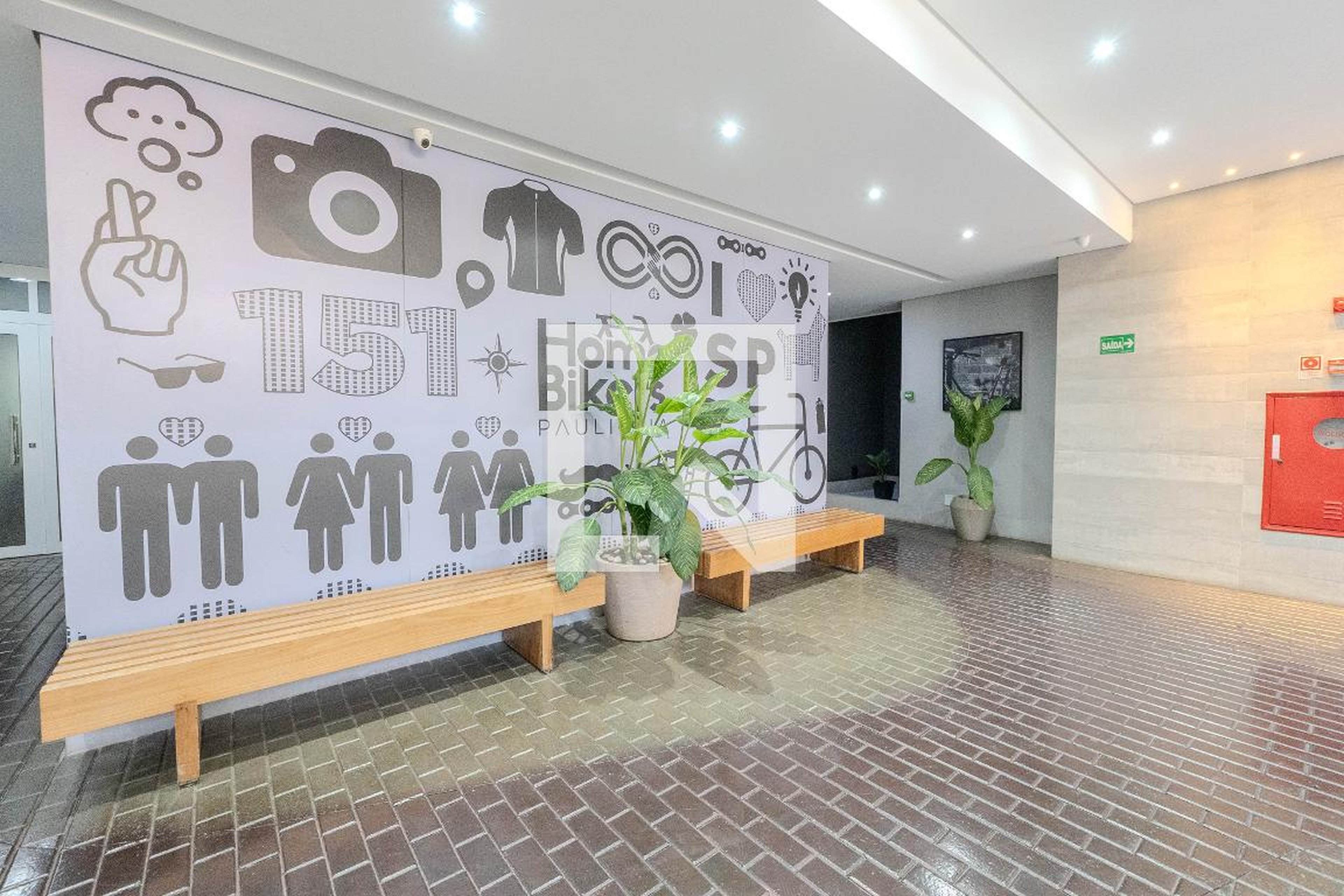 Hall de entrada - Home Bikers Paulicéia