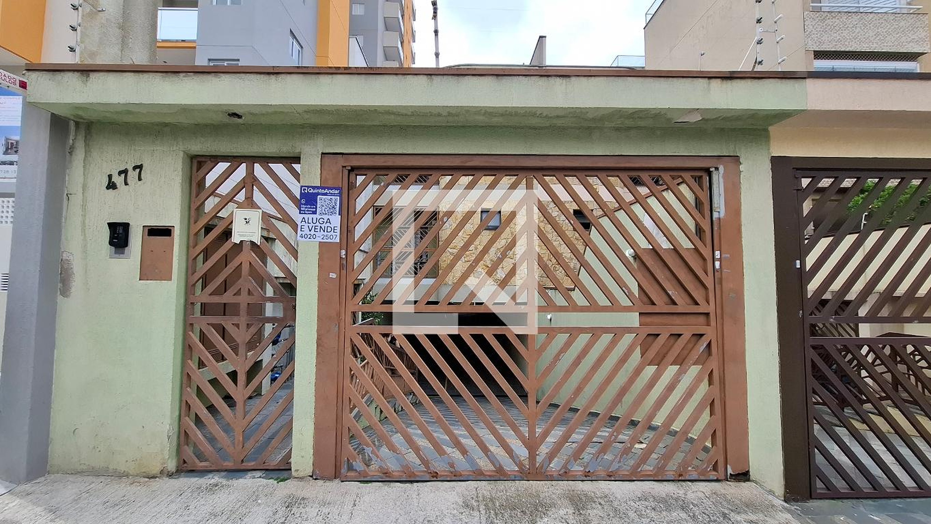 Fachada Condomínio em Rua Bélgica, 477