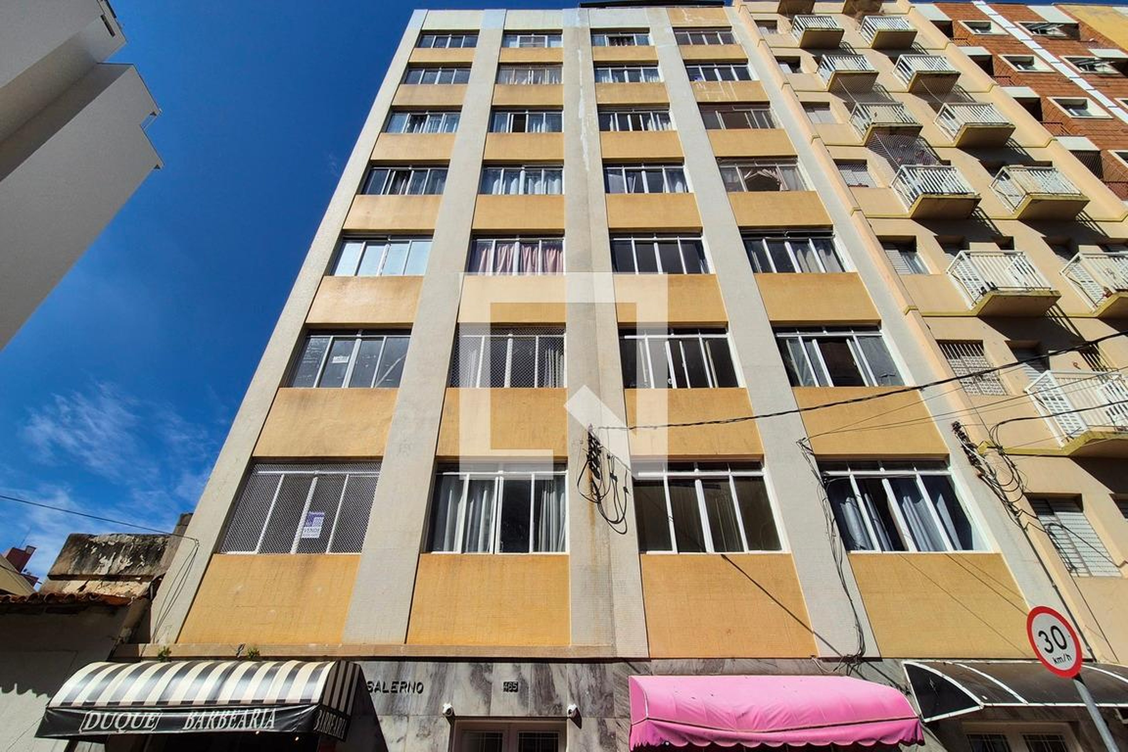 Fachada do Prédio Condomínio Salerno