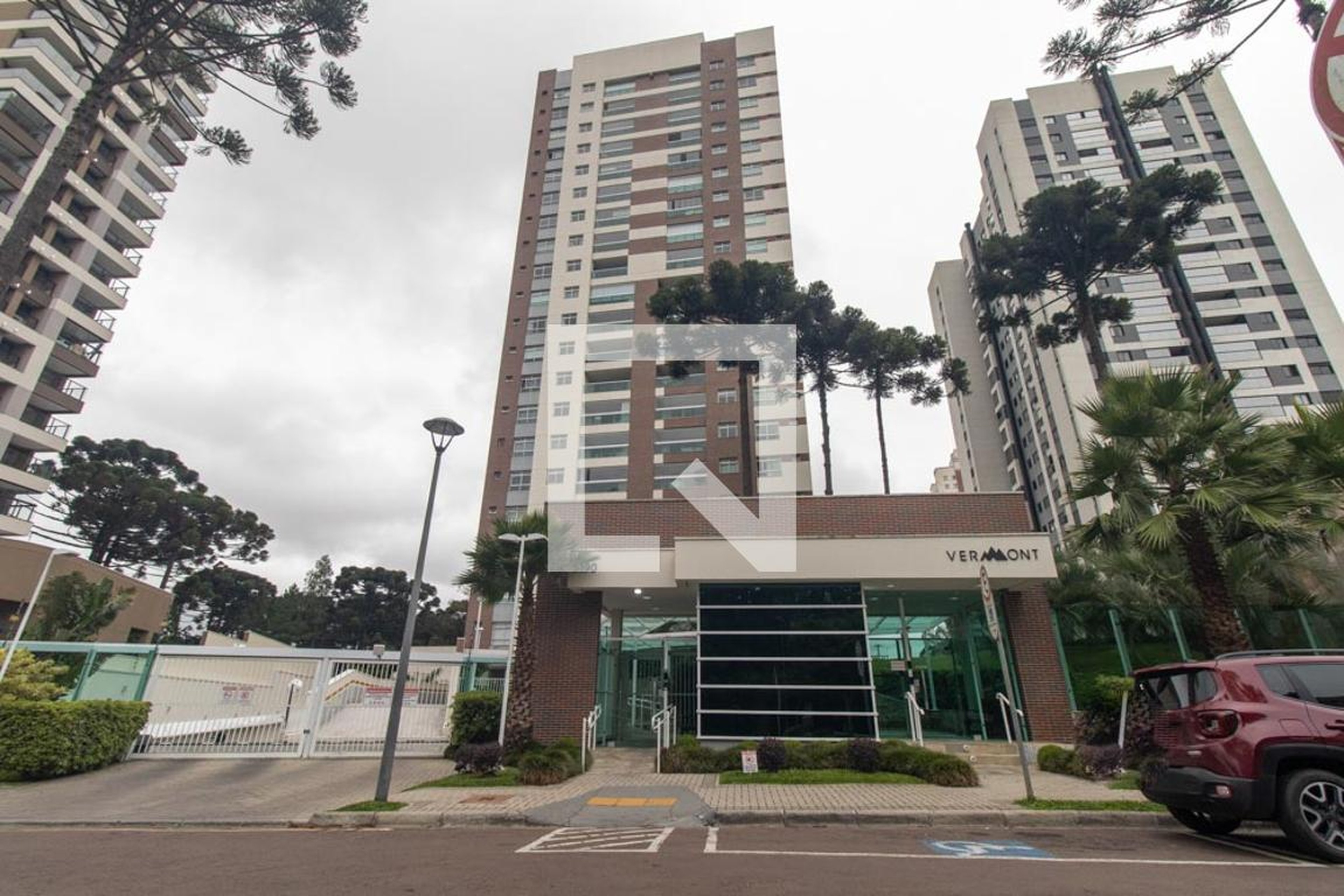 Fachada do Condomínio Residencial Vermont