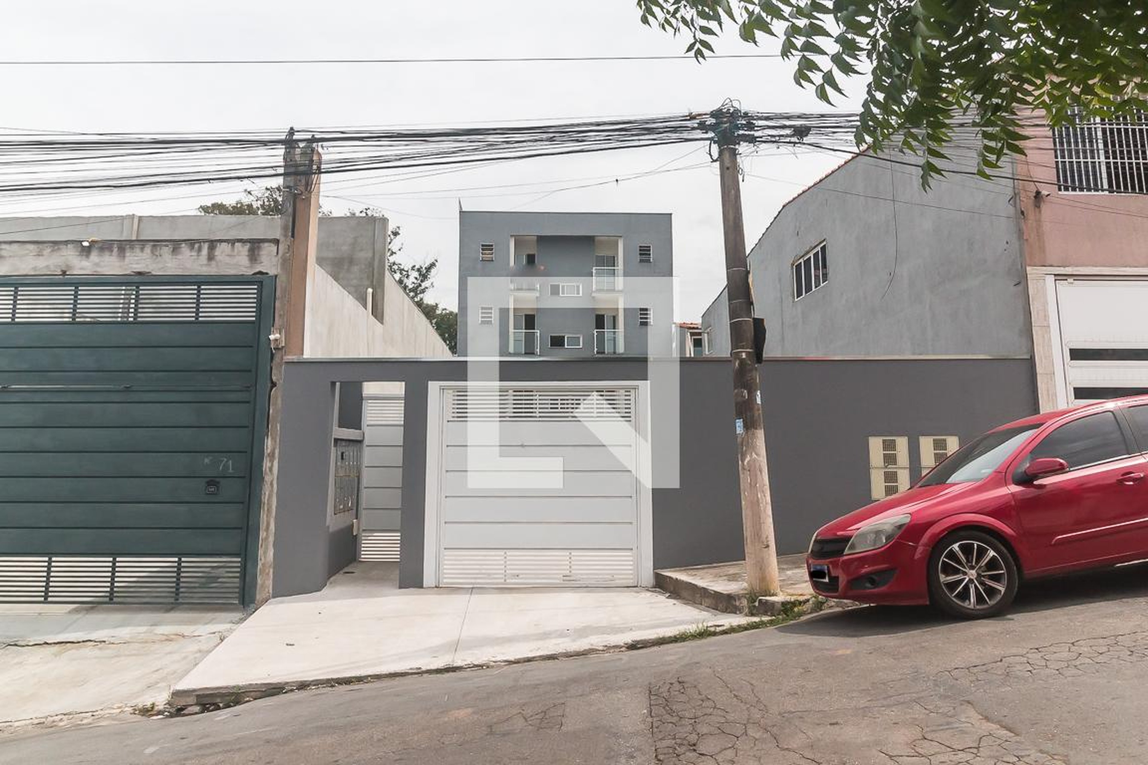 Fachada Condomínio em Rua Felipe Camarão, 91