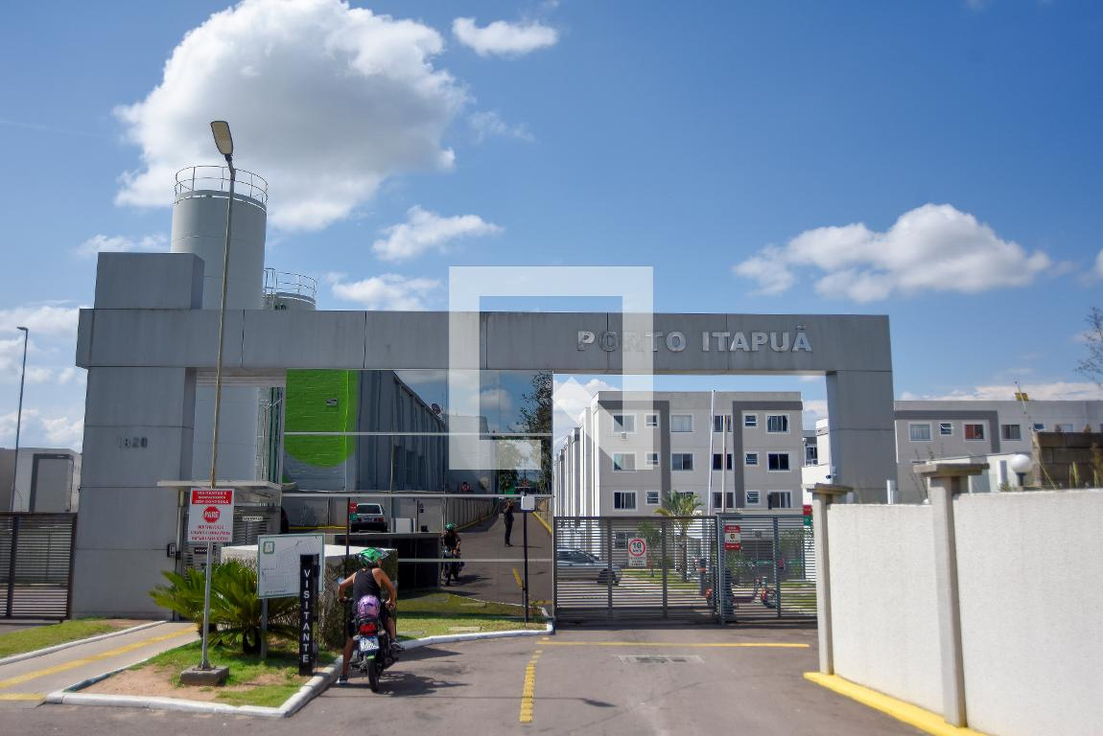 Fachada do Condominio Residencial Porto Itapuã