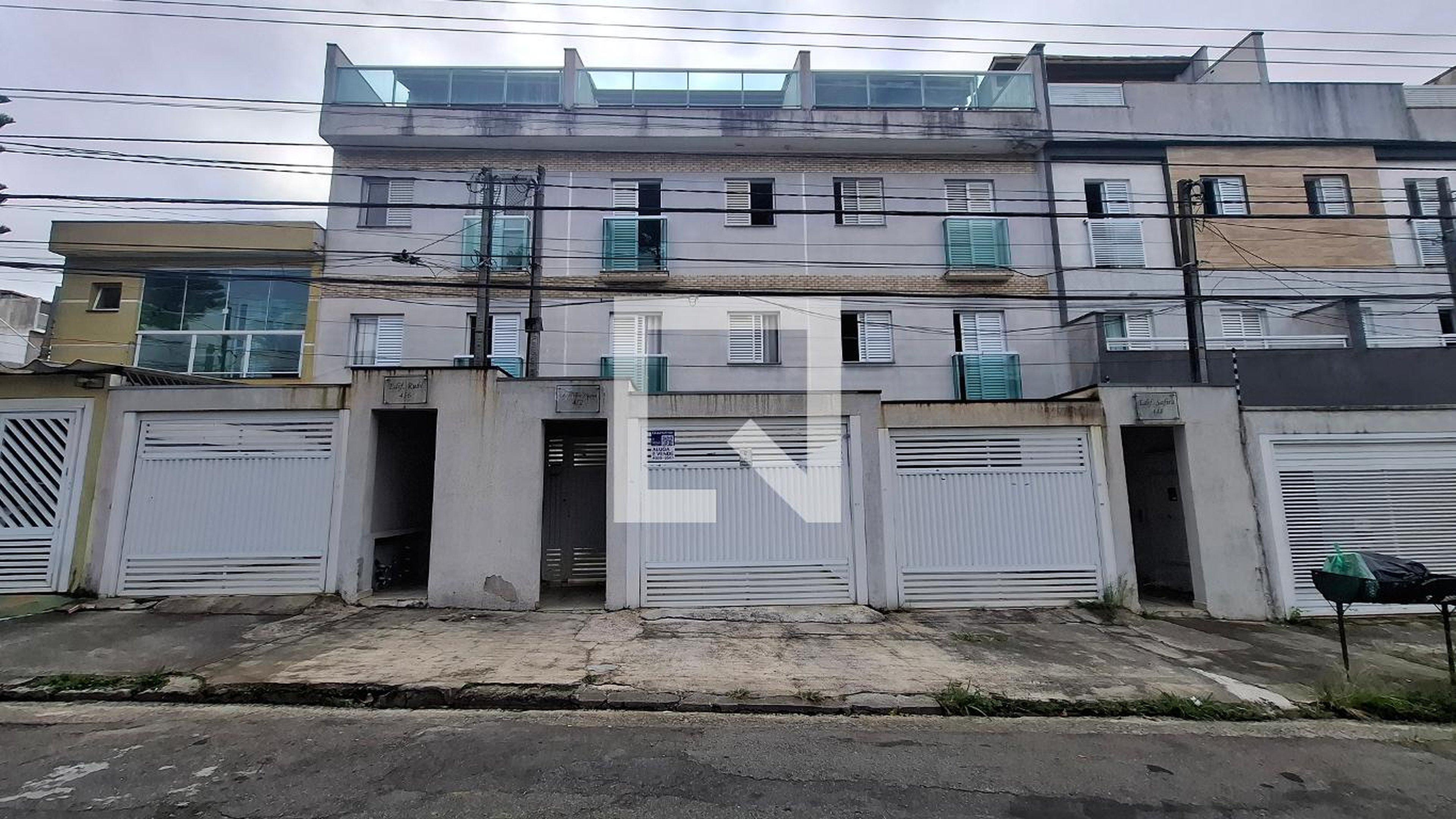 Fachada Condomínio em Rua Bororé, 452