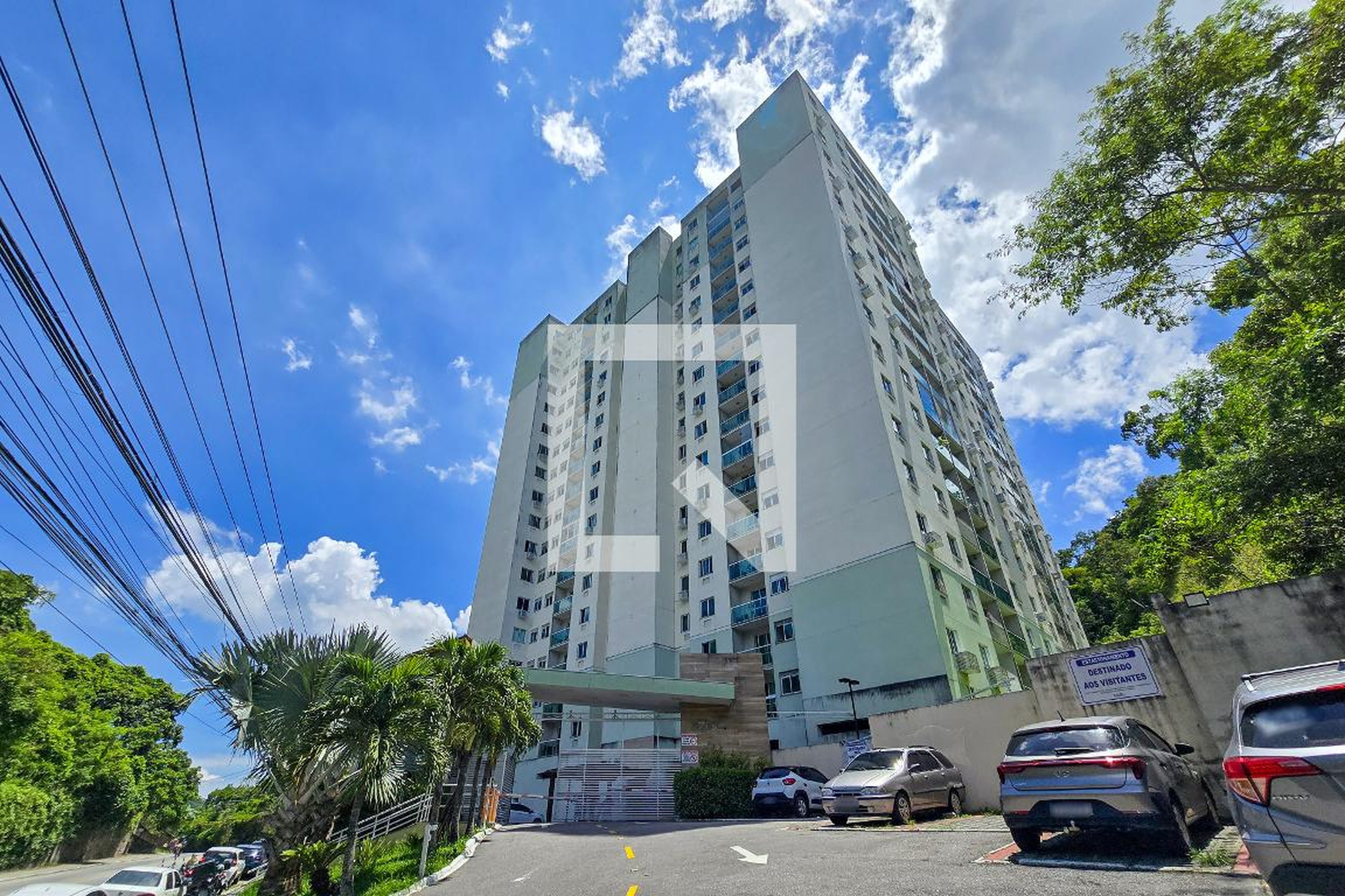 Fachada do condomínio Condomínio Jardim Pendotiba Clube