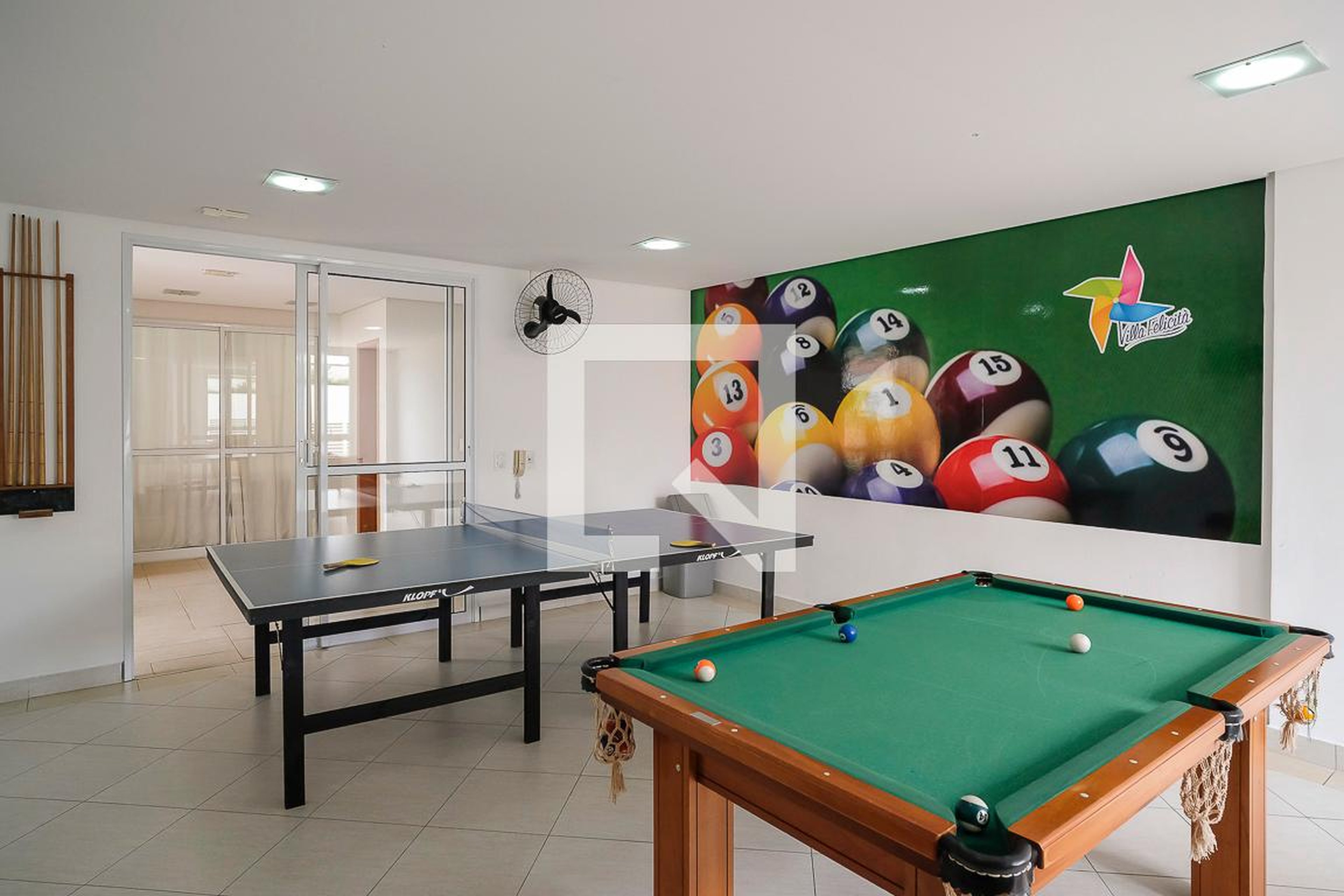 Salão de jogos - Edifício Villa Felicita