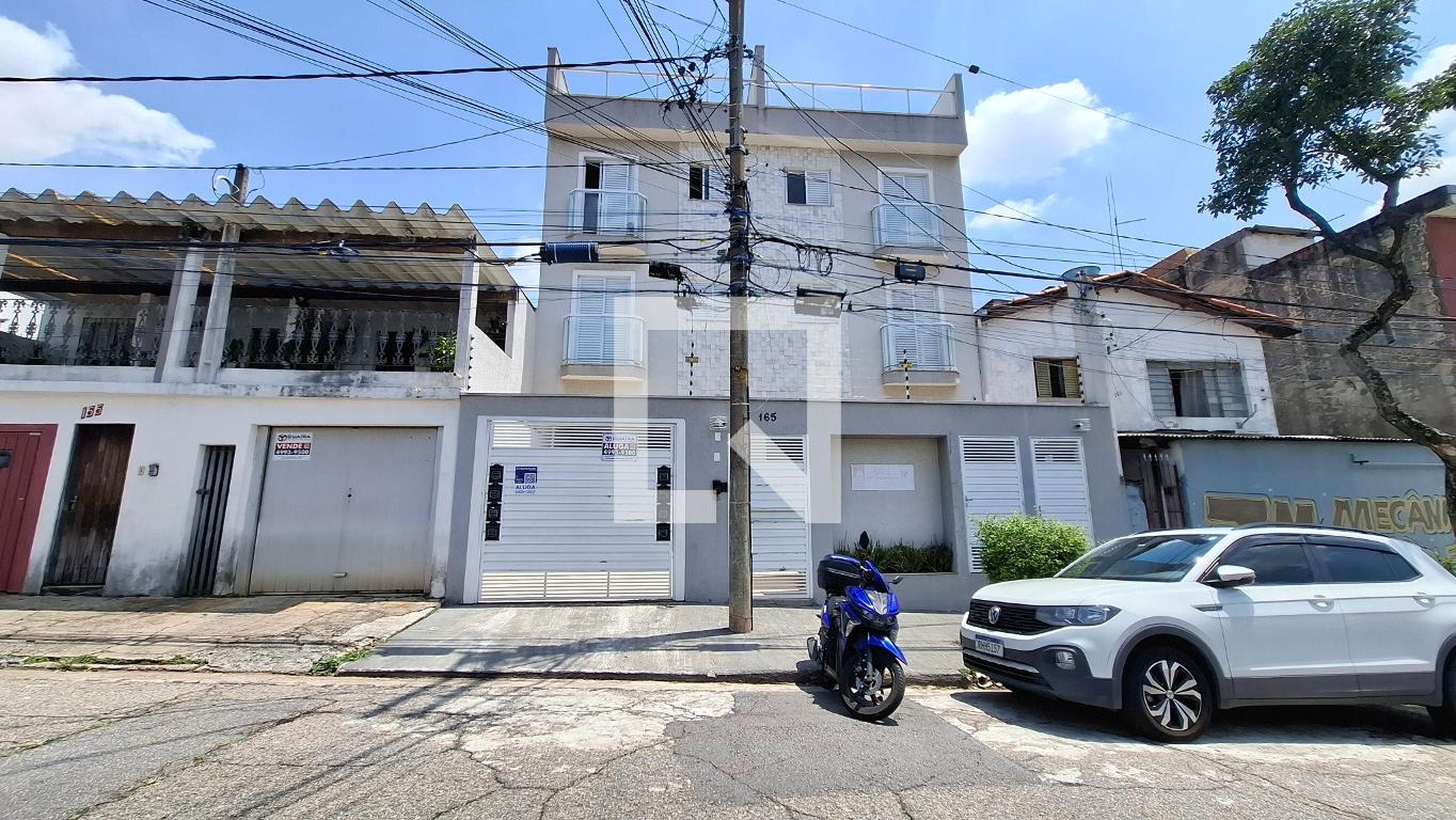 Fachada Condomínio Bloco Gama